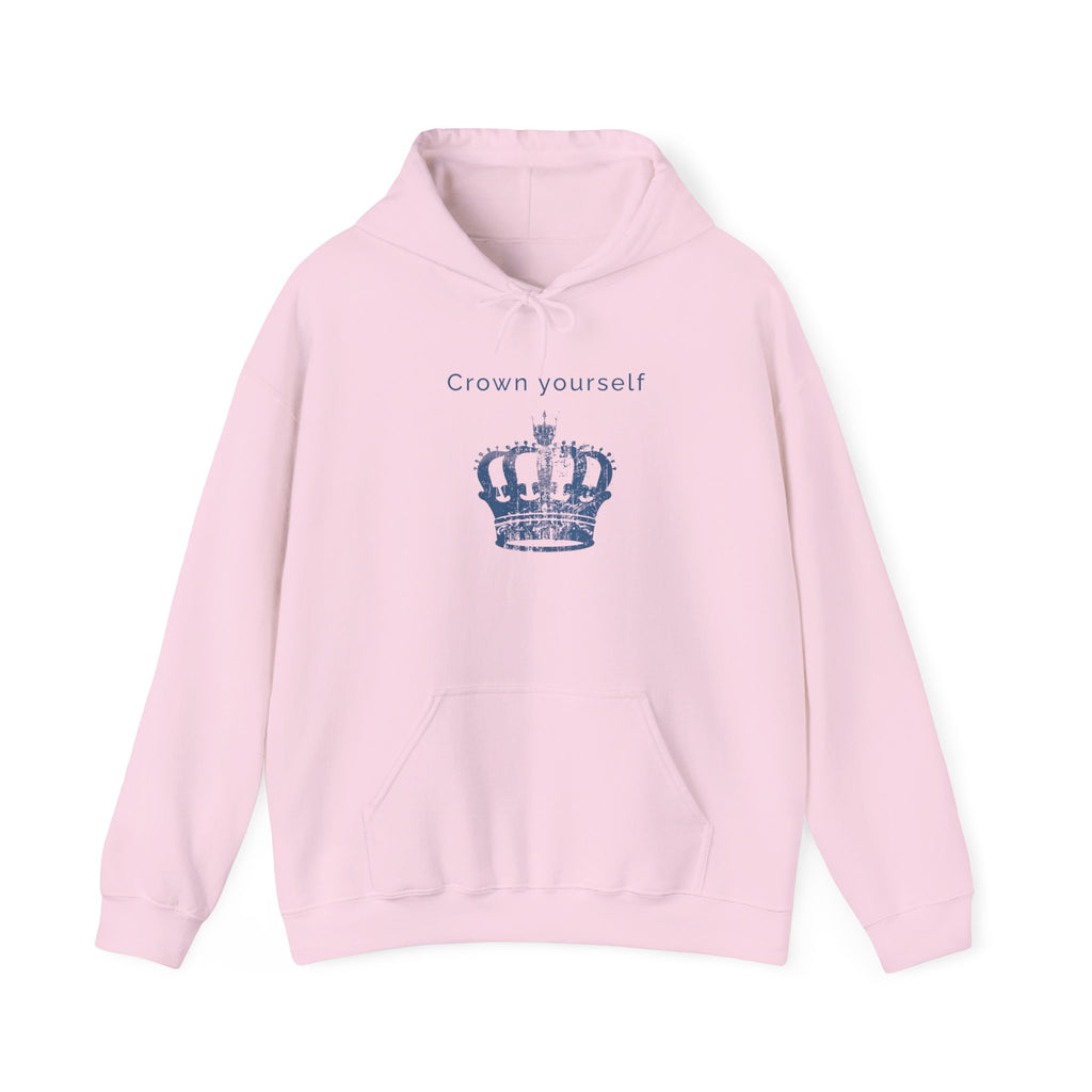 "Crown yourself" Hoodie - Women's motivational Heavy Blend™ Hooded Sweatshirt