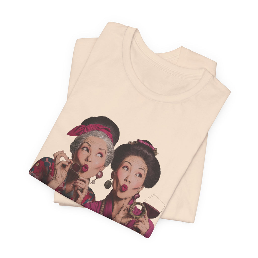 A Little Older Much Clearer | Women's Motivational Graphic Retro Woman Cocktail T-Shirt