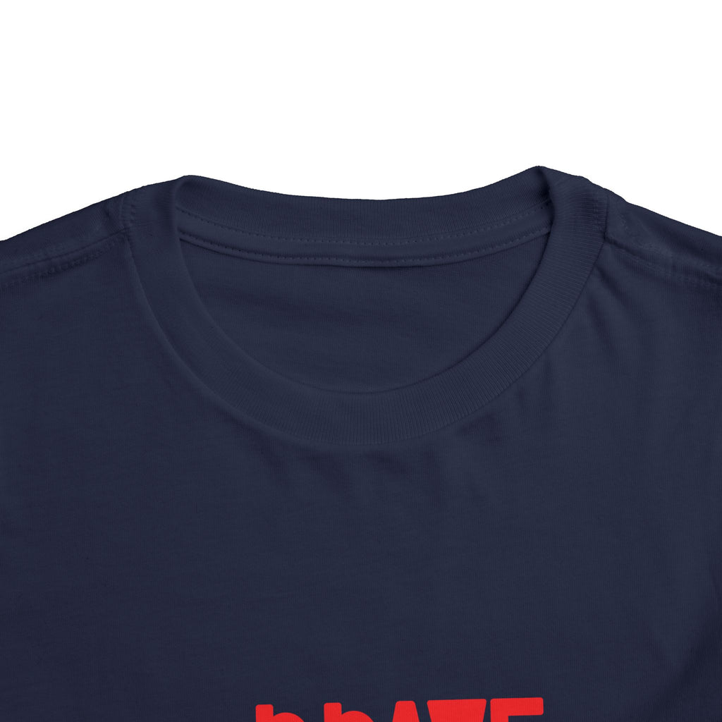 Be Brave Little One | Toddler Motivational Graphic Cute Colourful Lion T-Shirt