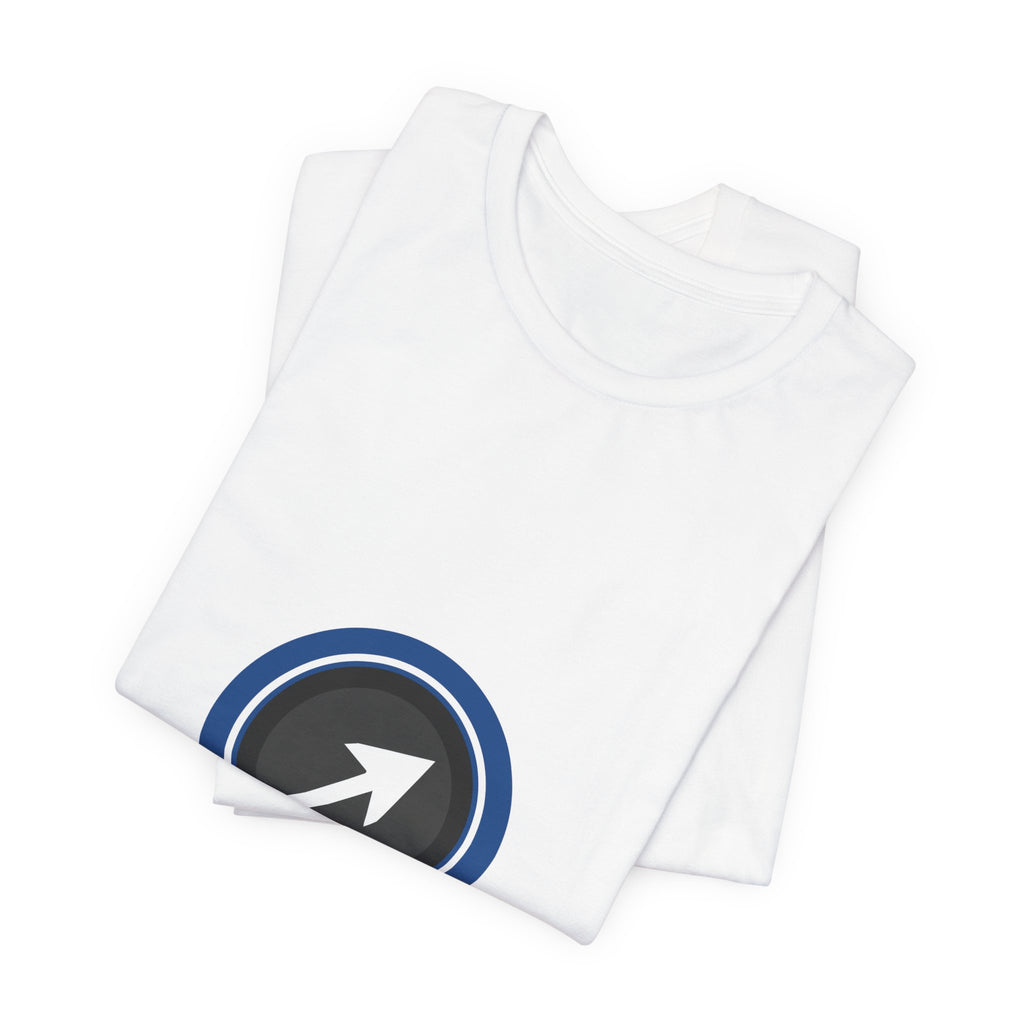The Arrow Doesn't Look Back | Men's Motivational Graphic Arrcher Arrow T-Shirt