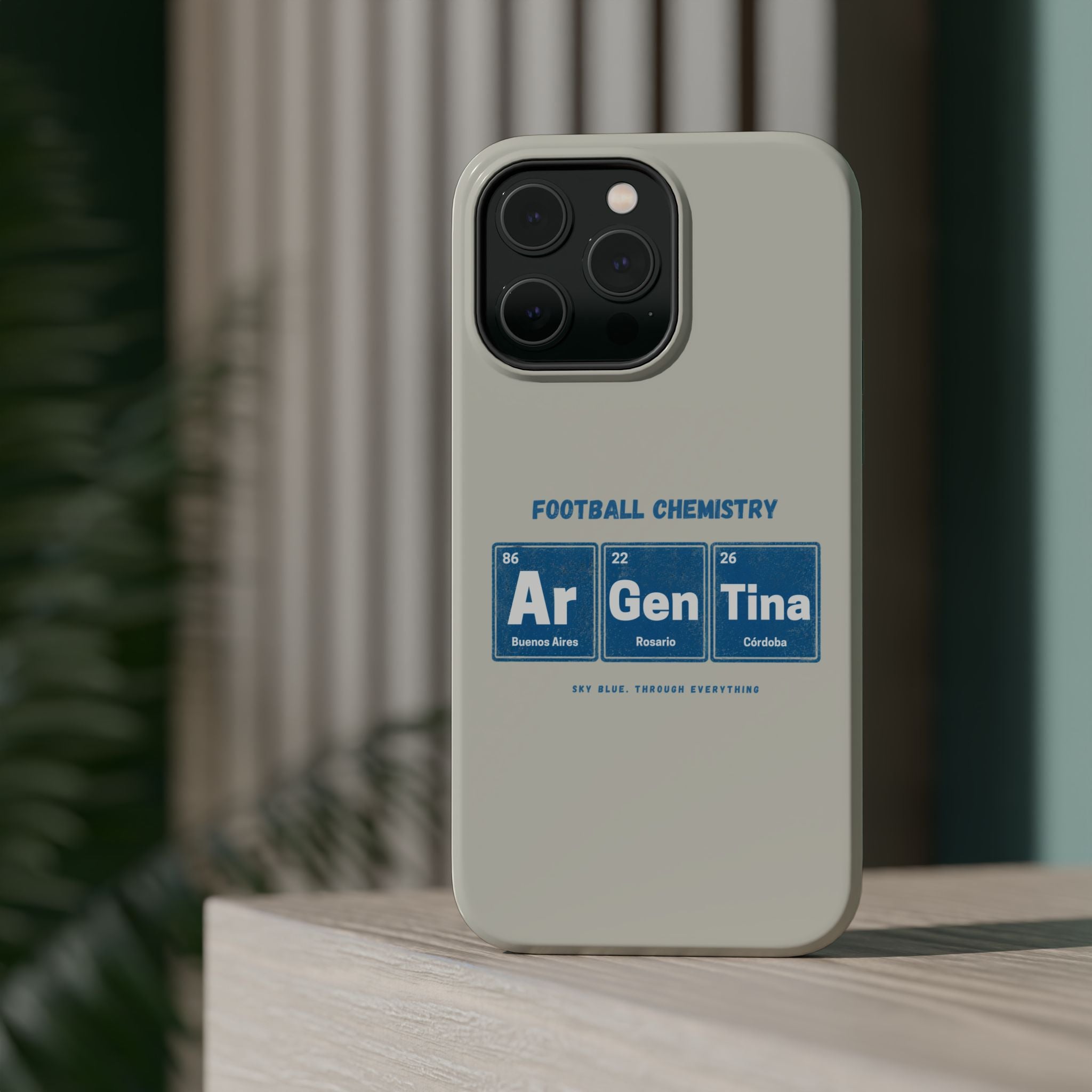 Argentina Football Phone Case | Born in blue and white.