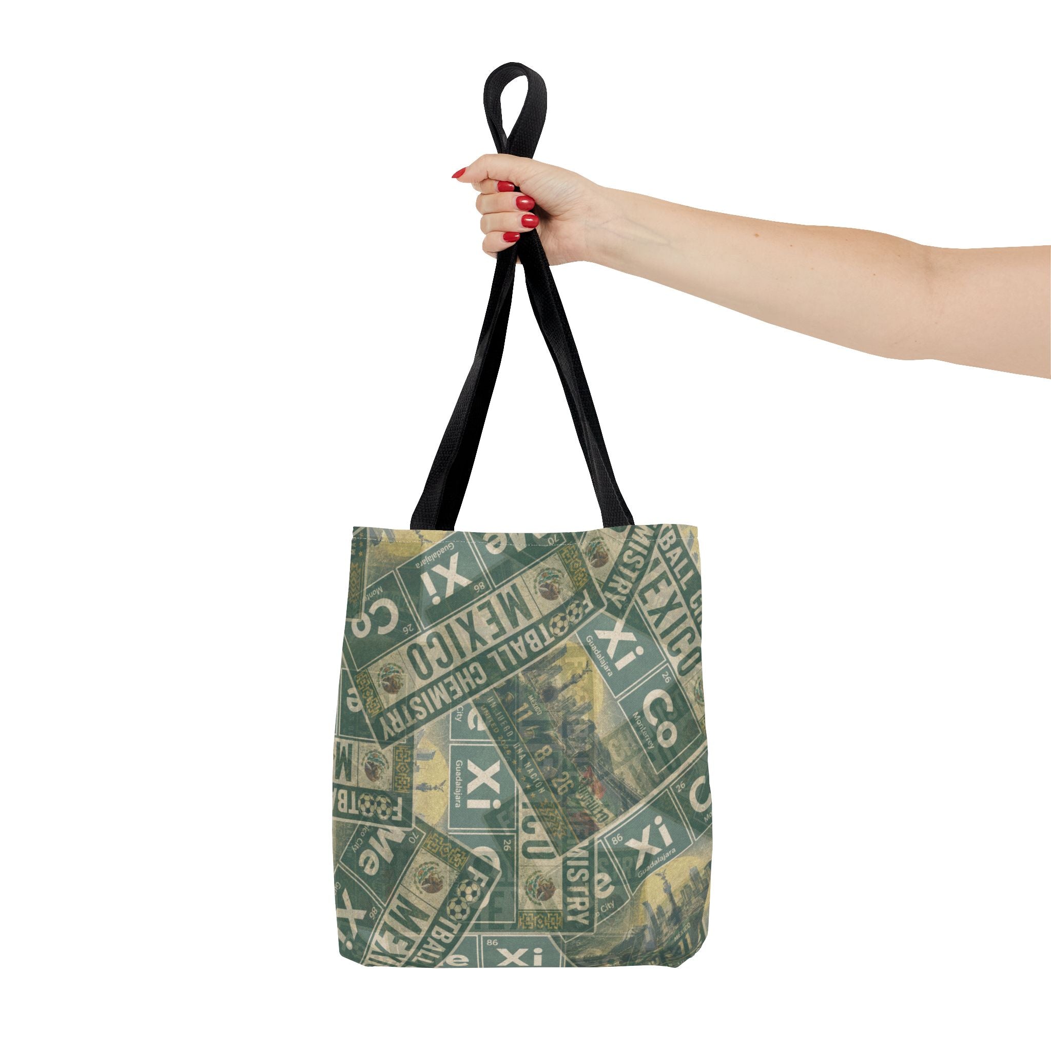 Mexico Football Tote Bag | Green. Bonded loud.