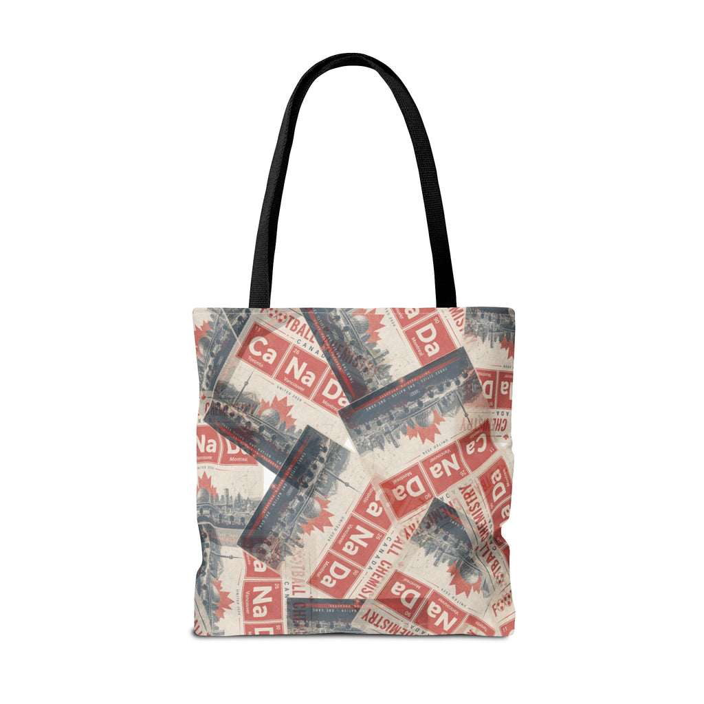 Canada Football Tote Bag | Red. The base element.
