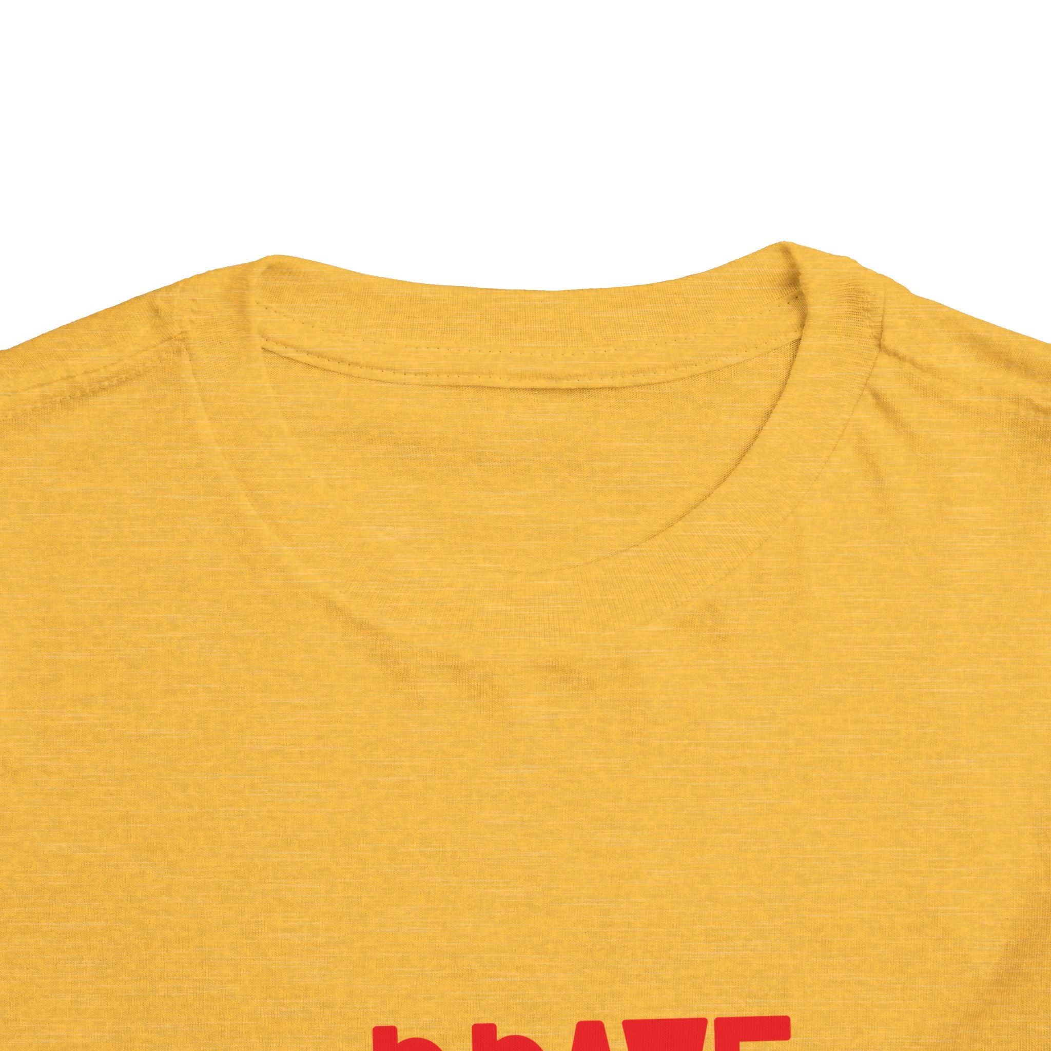 Be Brave Little One | Toddler Motivational Graphic Cute Colourful Lion T-Shirt