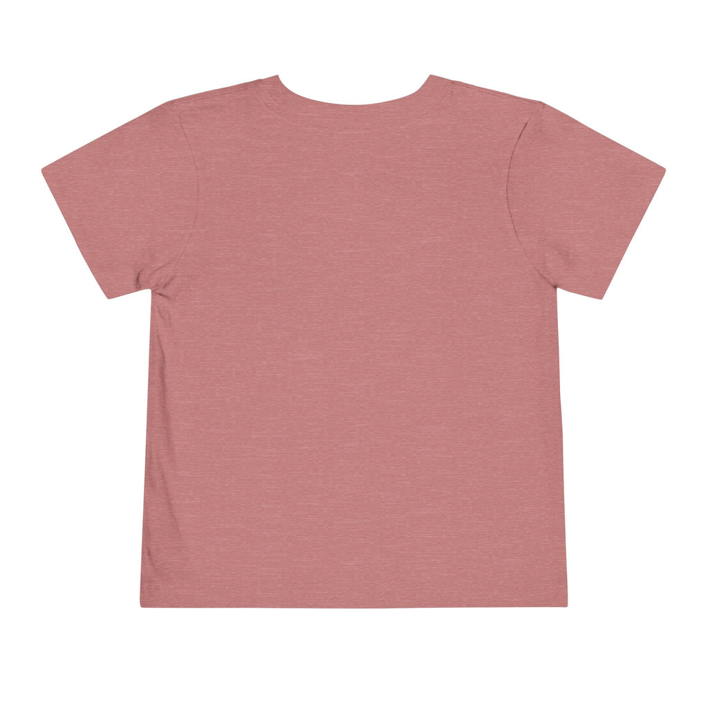Be Brave Little One | Toddler Motivational Graphic Bronze Star Badge T-Shirt