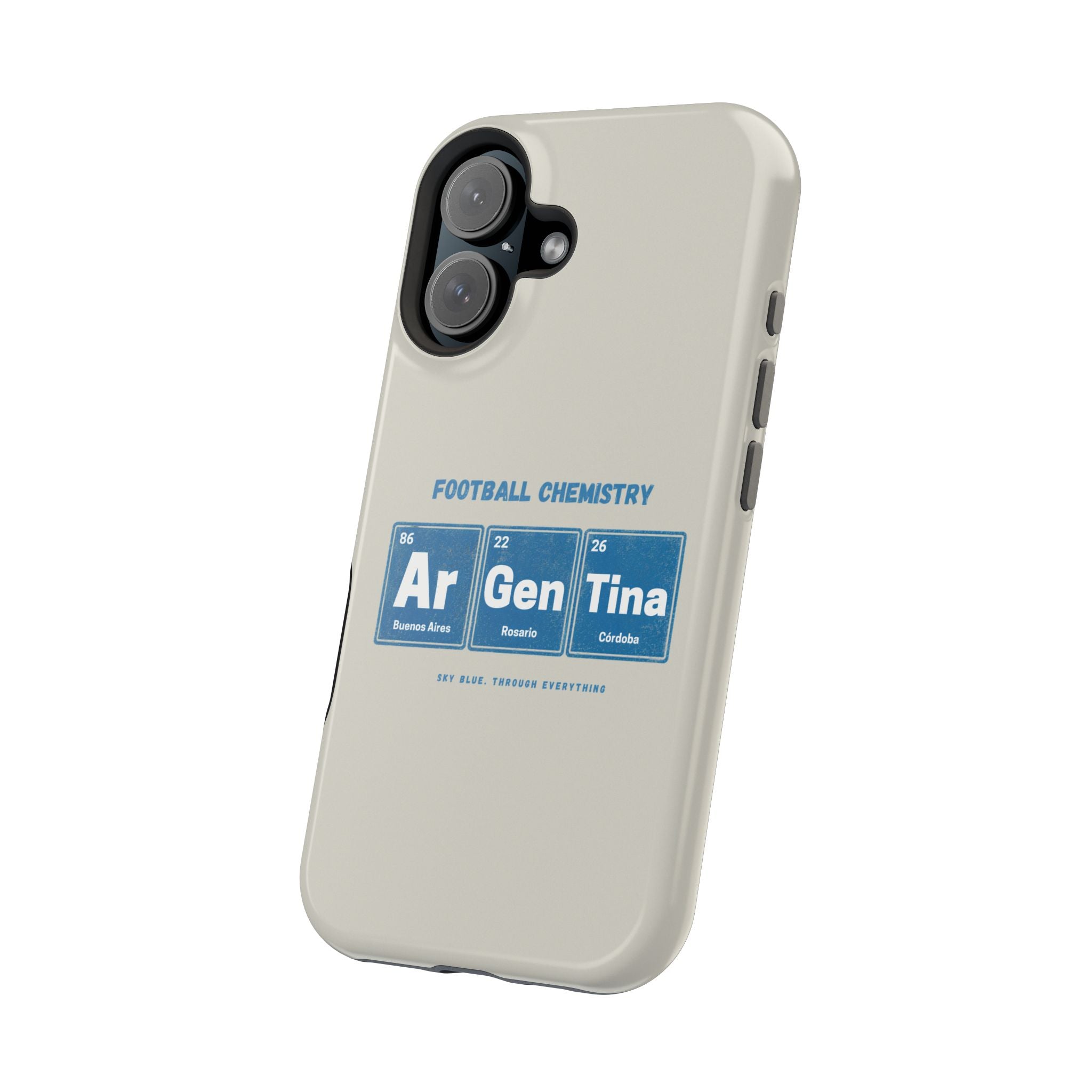 Argentina Football Phone Case | Born in blue and white.