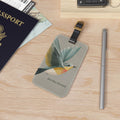 She Flies Forward Luggage Tag | Motivational Graphic Quiet Lift