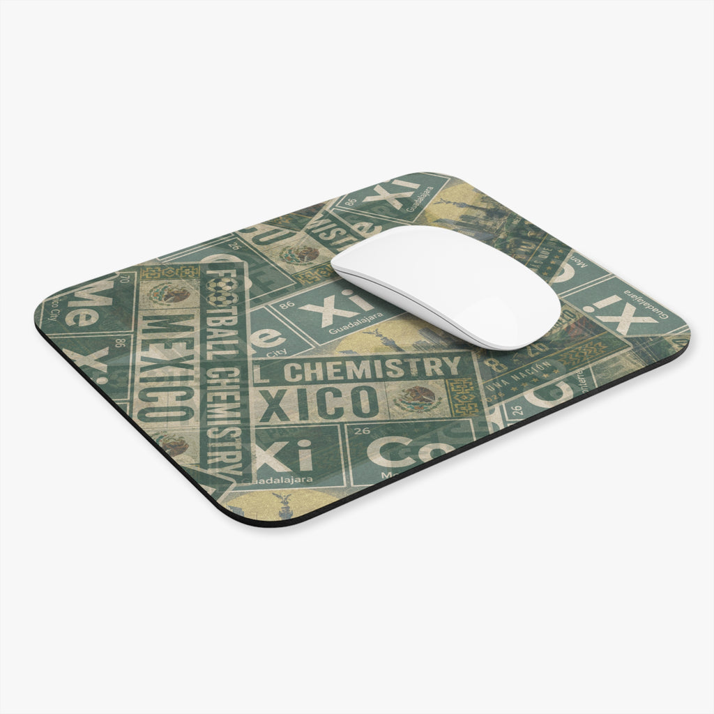 Mexico Football Mouse Pad | Green. Bonded loud.