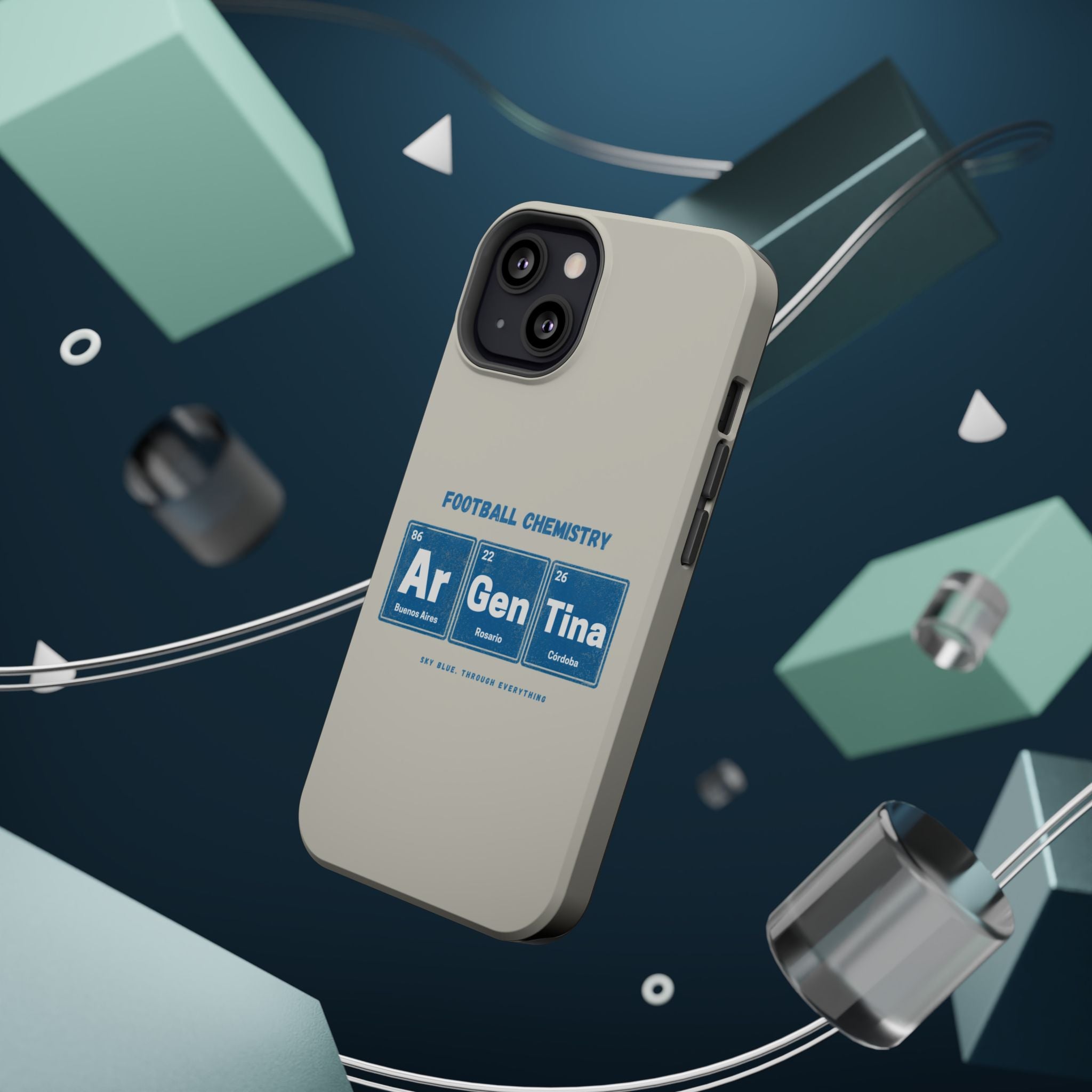 Argentina Football Phone Case | Born in blue and white.