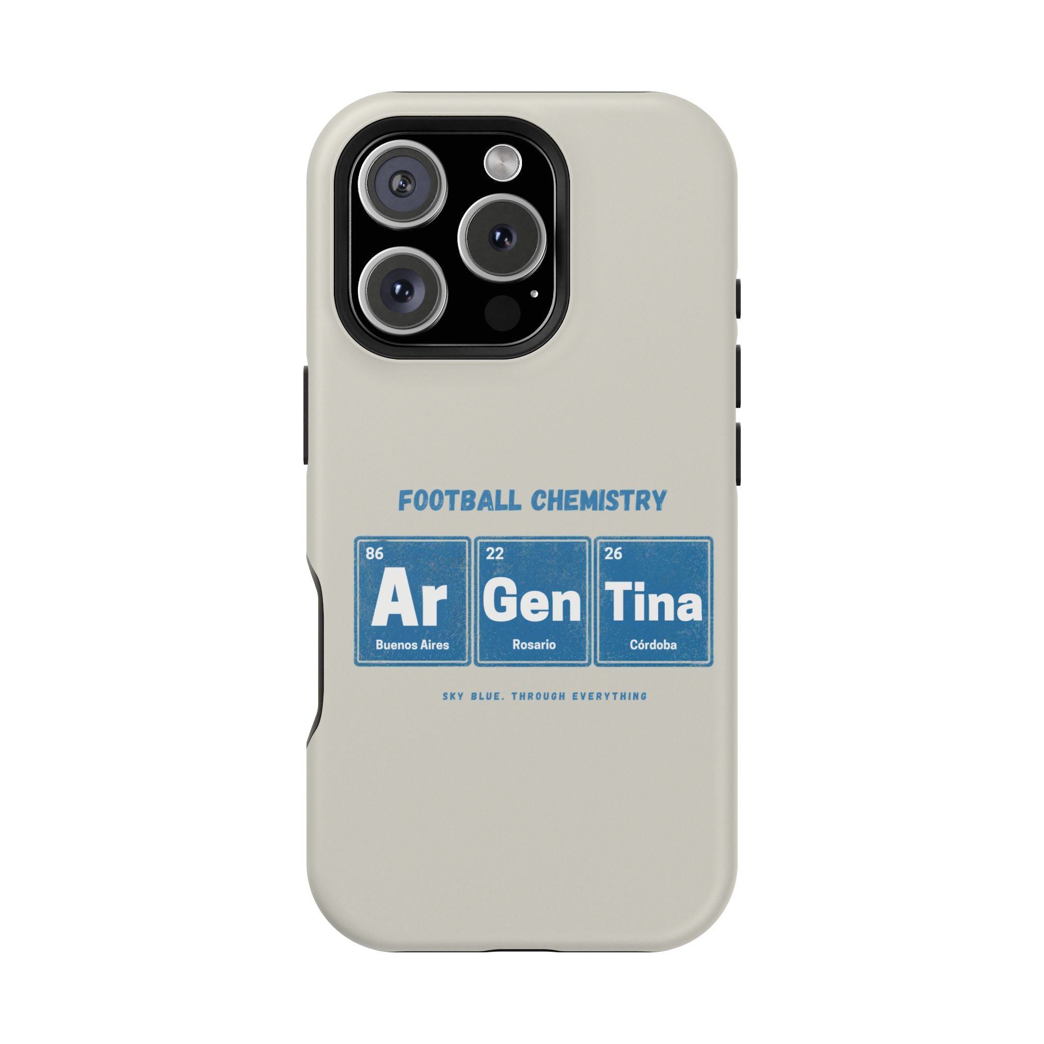 Argentina Football Phone Case | Born in blue and white.