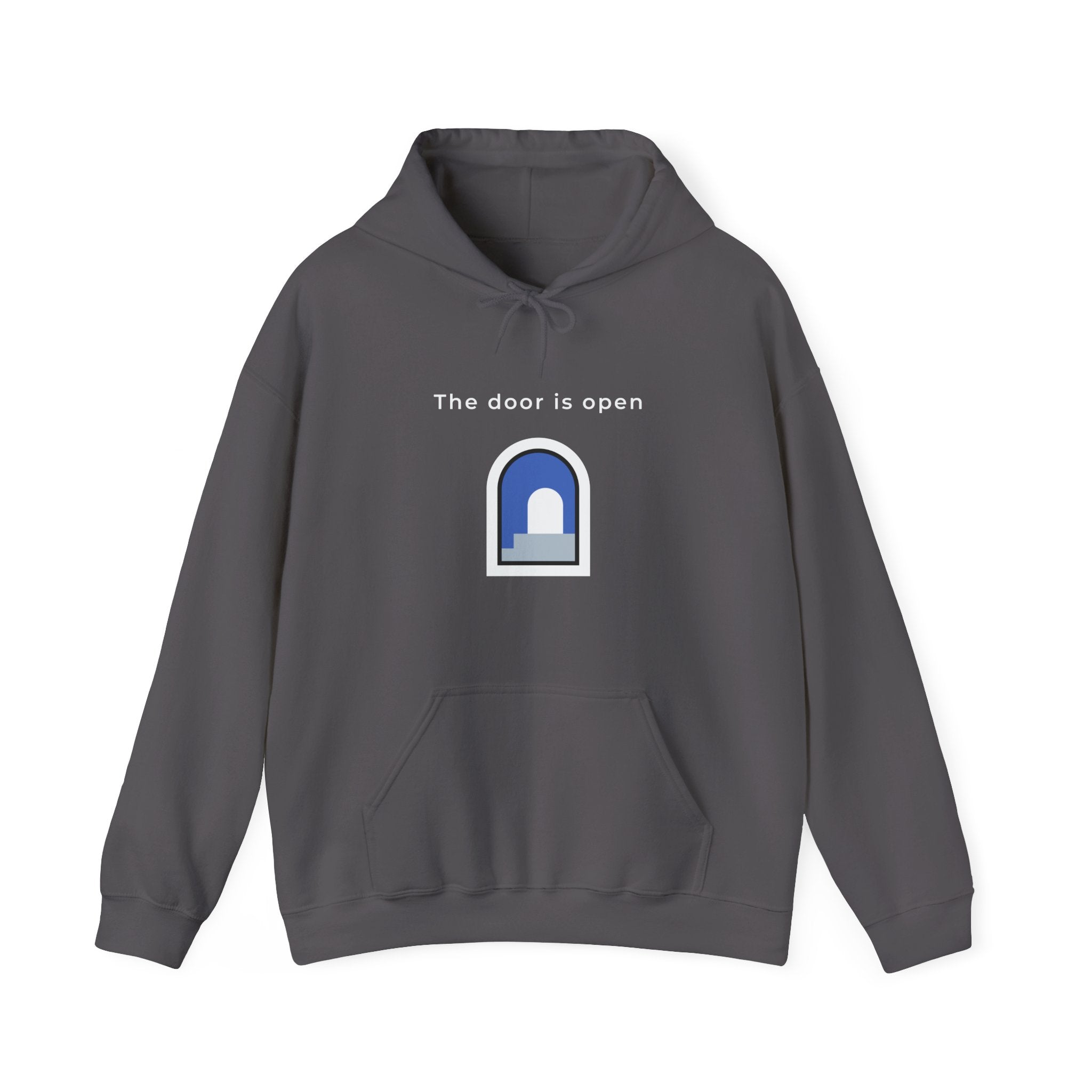 The Door Is Open | Men's Motivational Graphic Door Hoodie