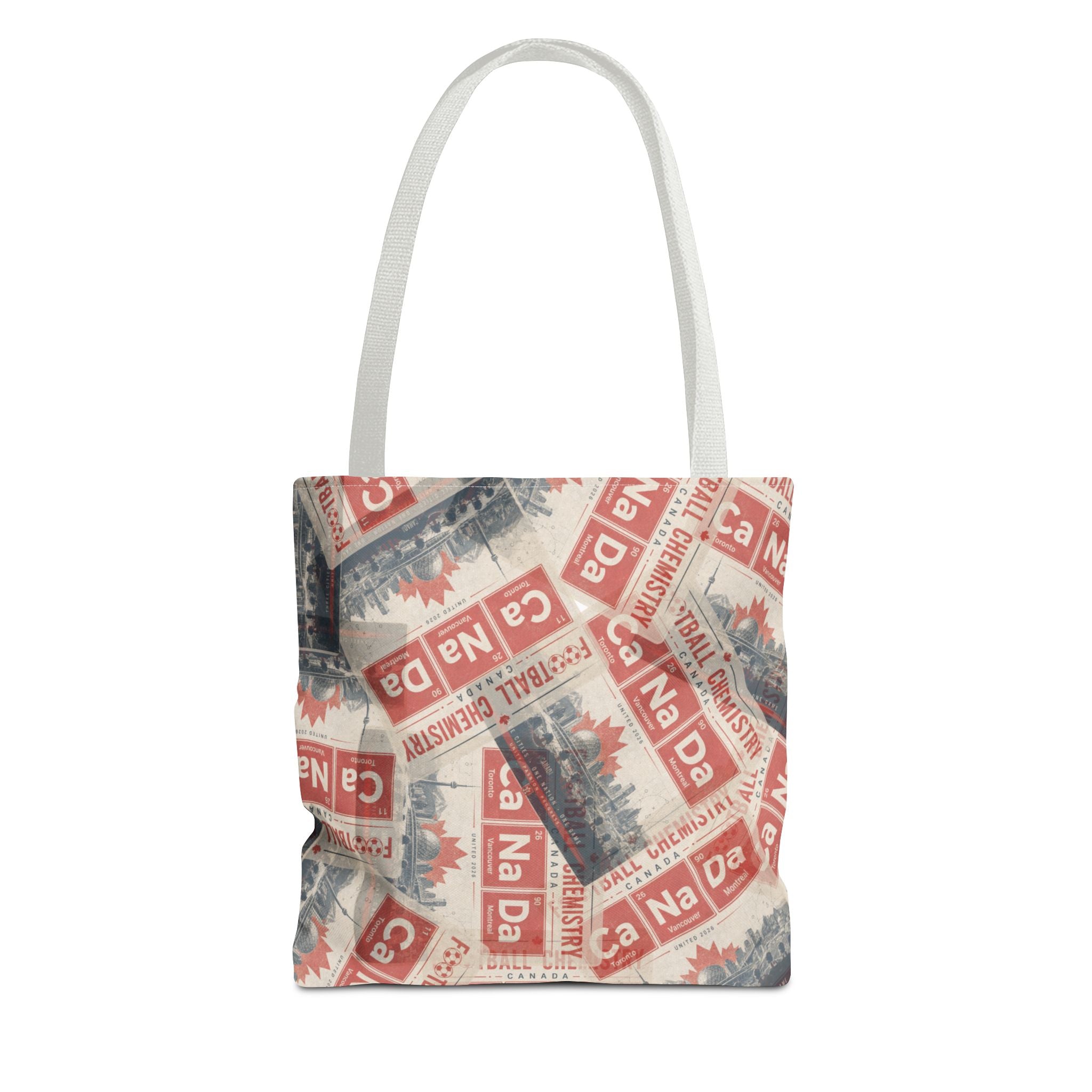 Canada Football Tote Bag | Red. The base element.