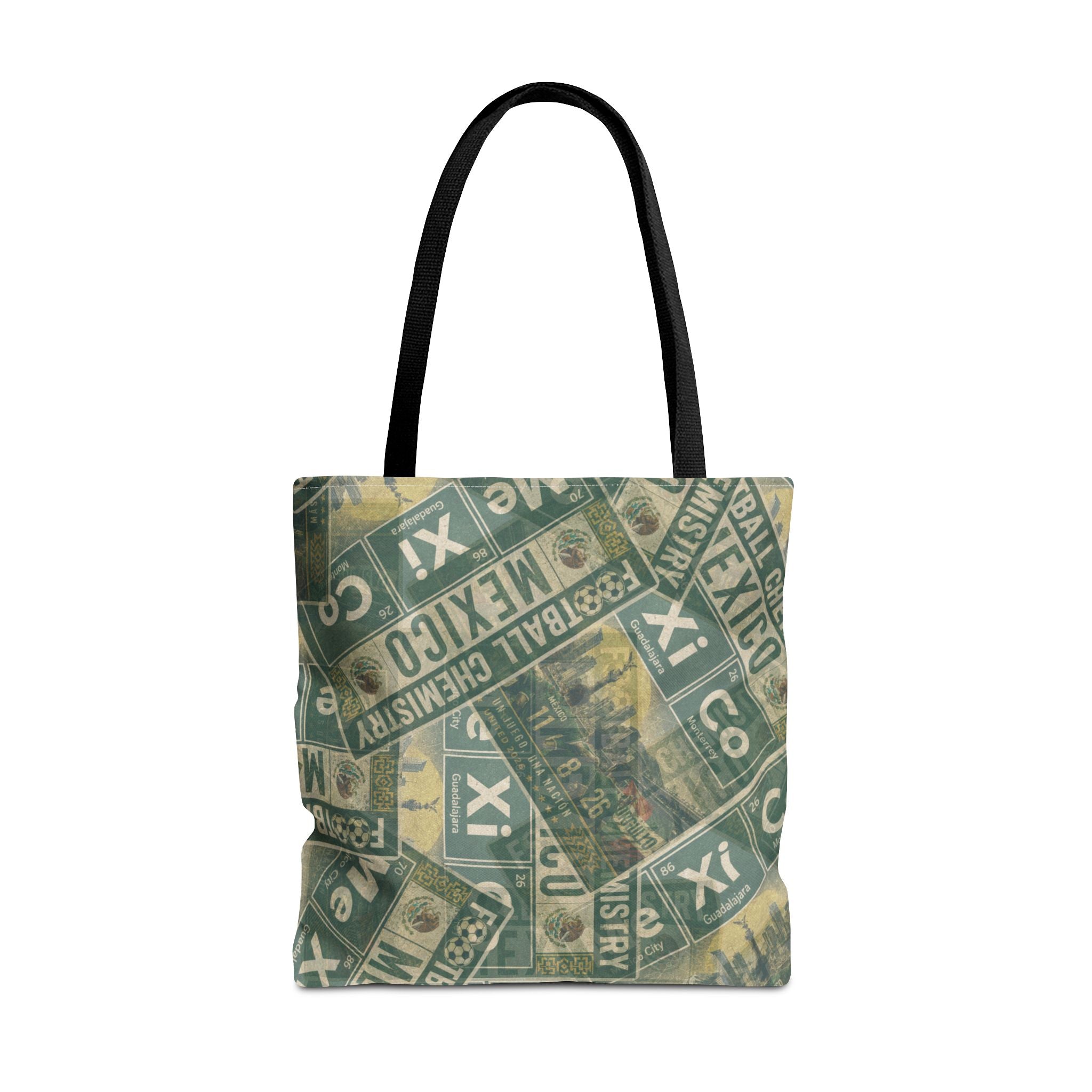 Mexico Football Tote Bag | Green. Bonded loud.