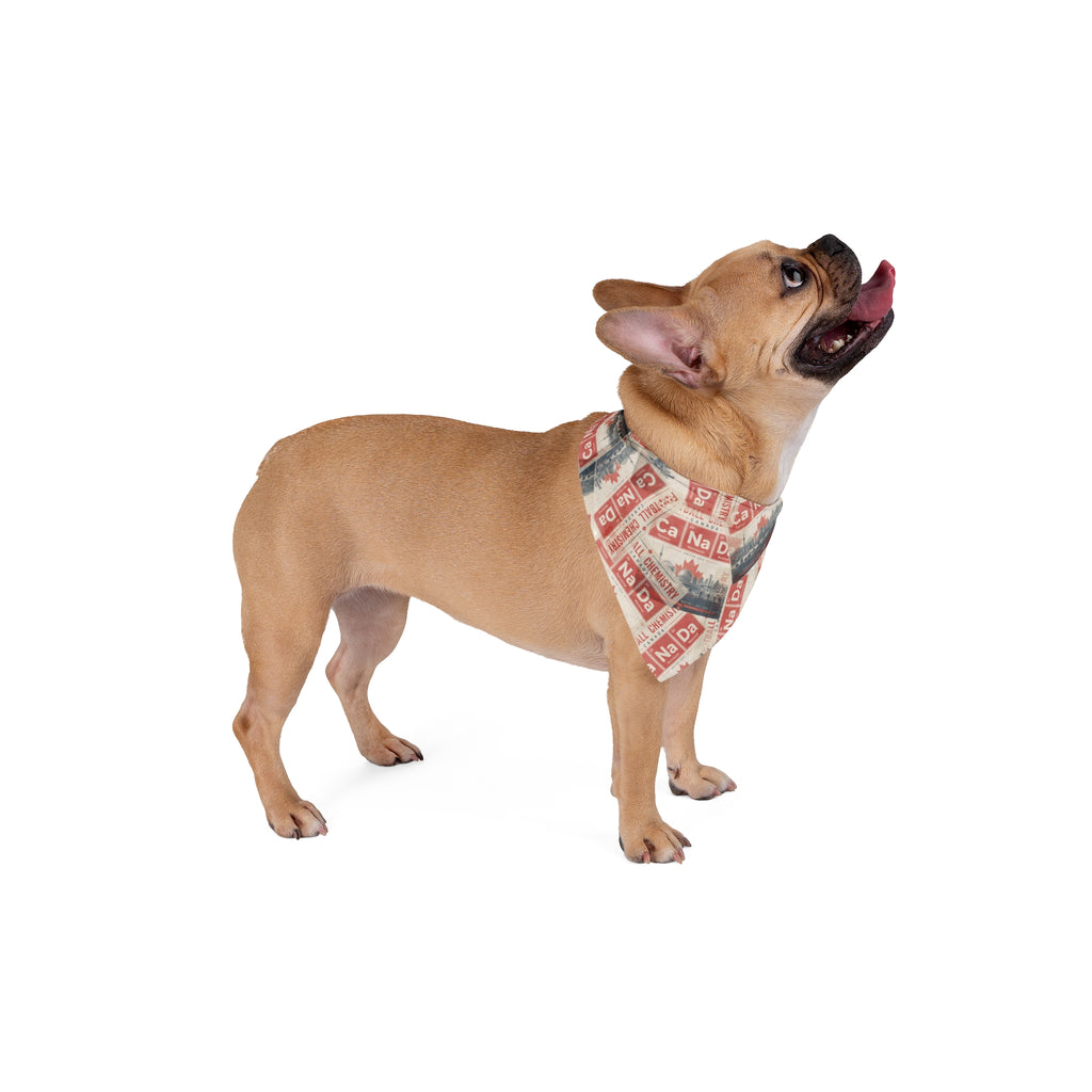 Canada Football Pet Bandana | Editorial Minimal Edition