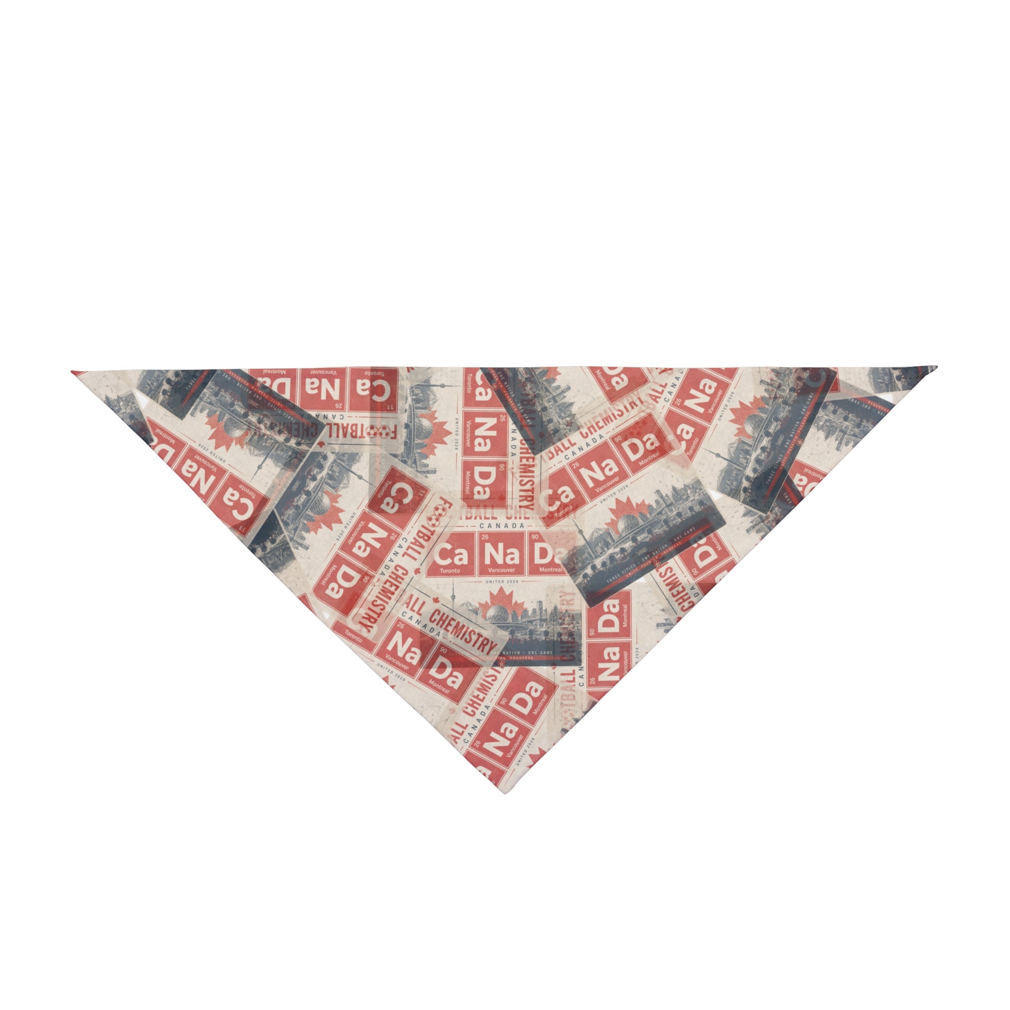 Canada Football Pet Bandana | Editorial Minimal Edition