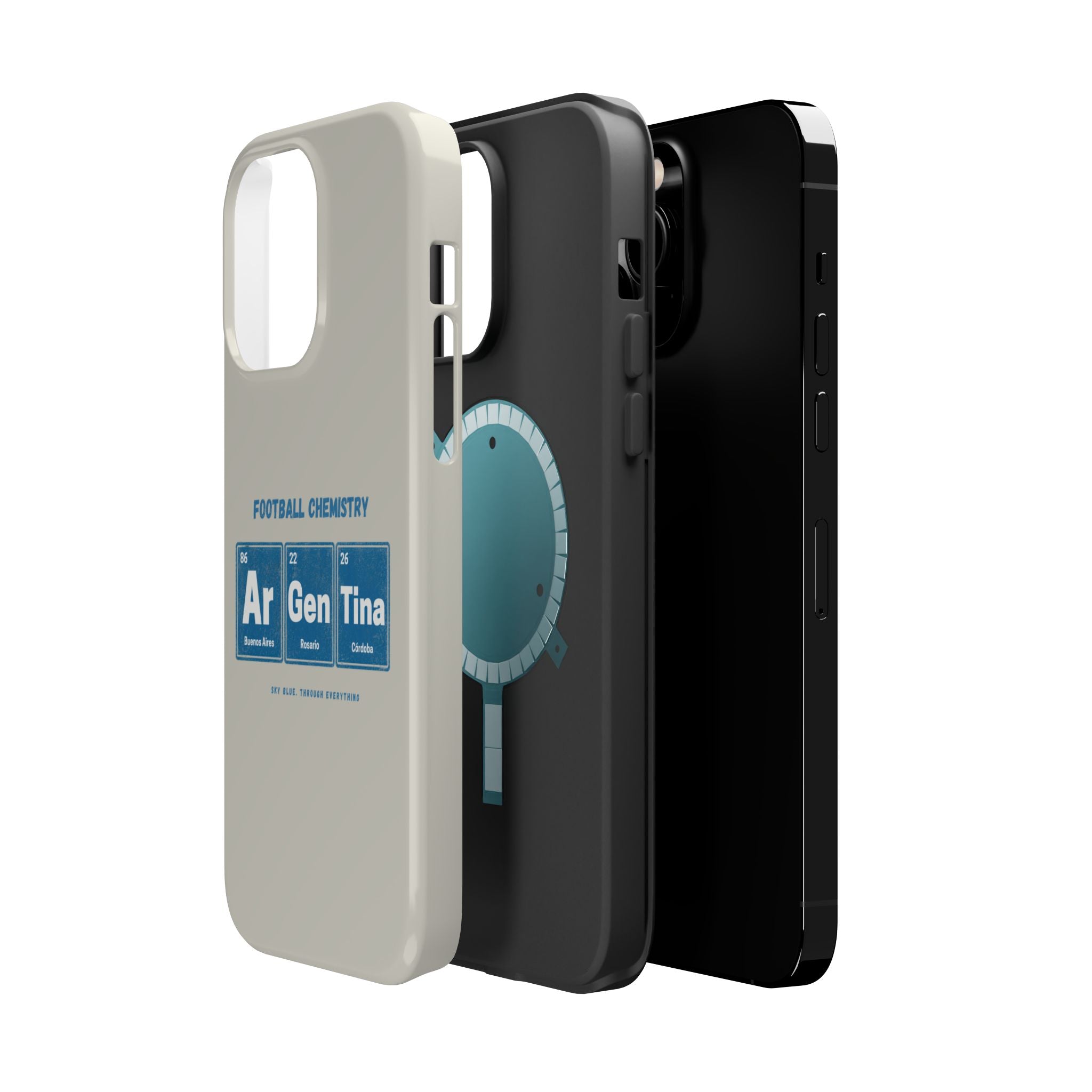 Argentina Football Phone Case | Born in blue and white.