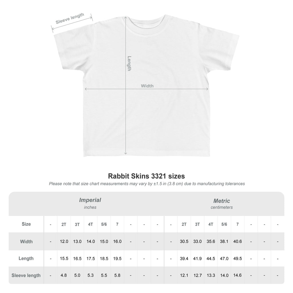 "Be brave, little one."Tee — Toddlers motivational short sleeve t-shirt.