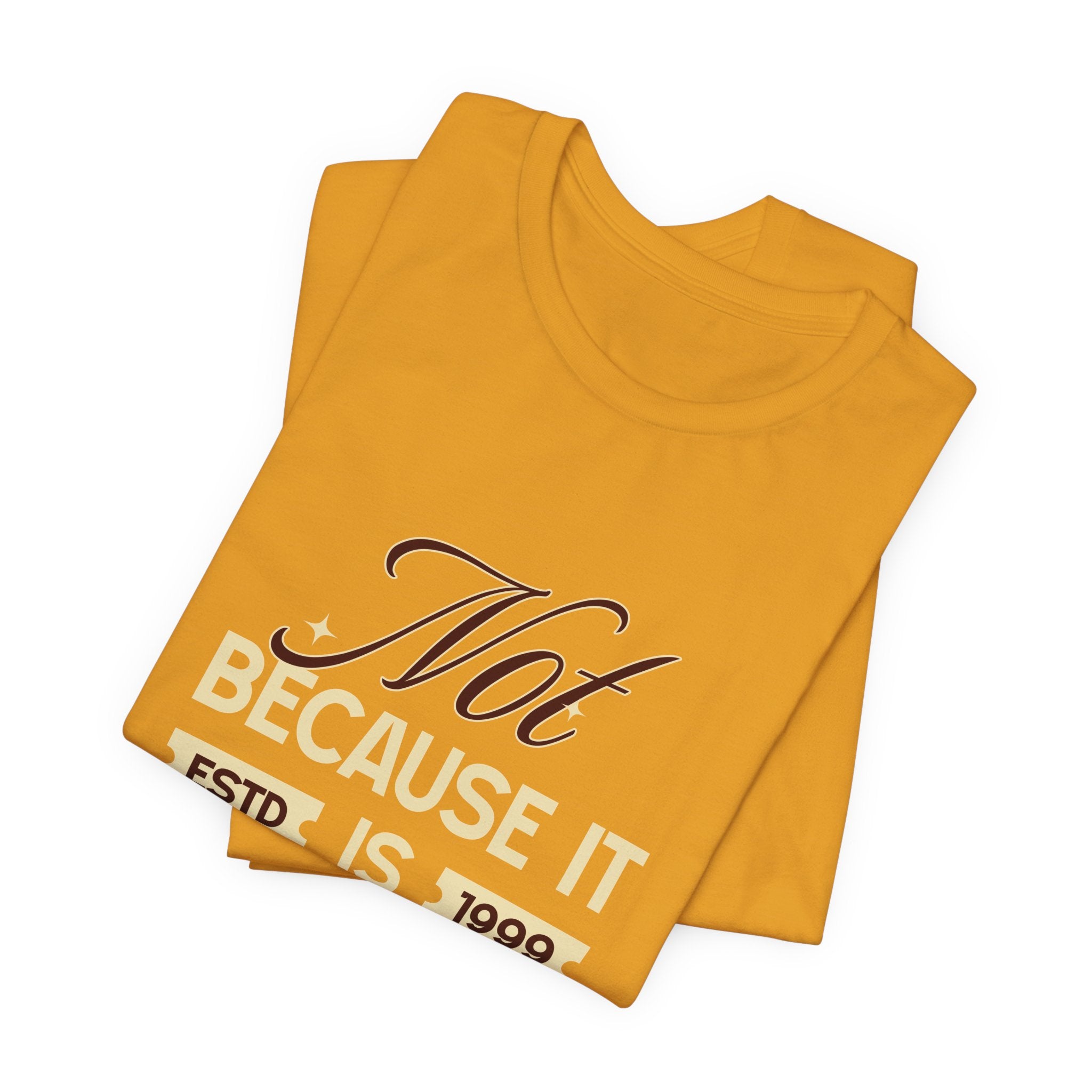 Not because it is easy. Because it is who you are. | Men's Motivational Graphic Vintage Women T-Shirt