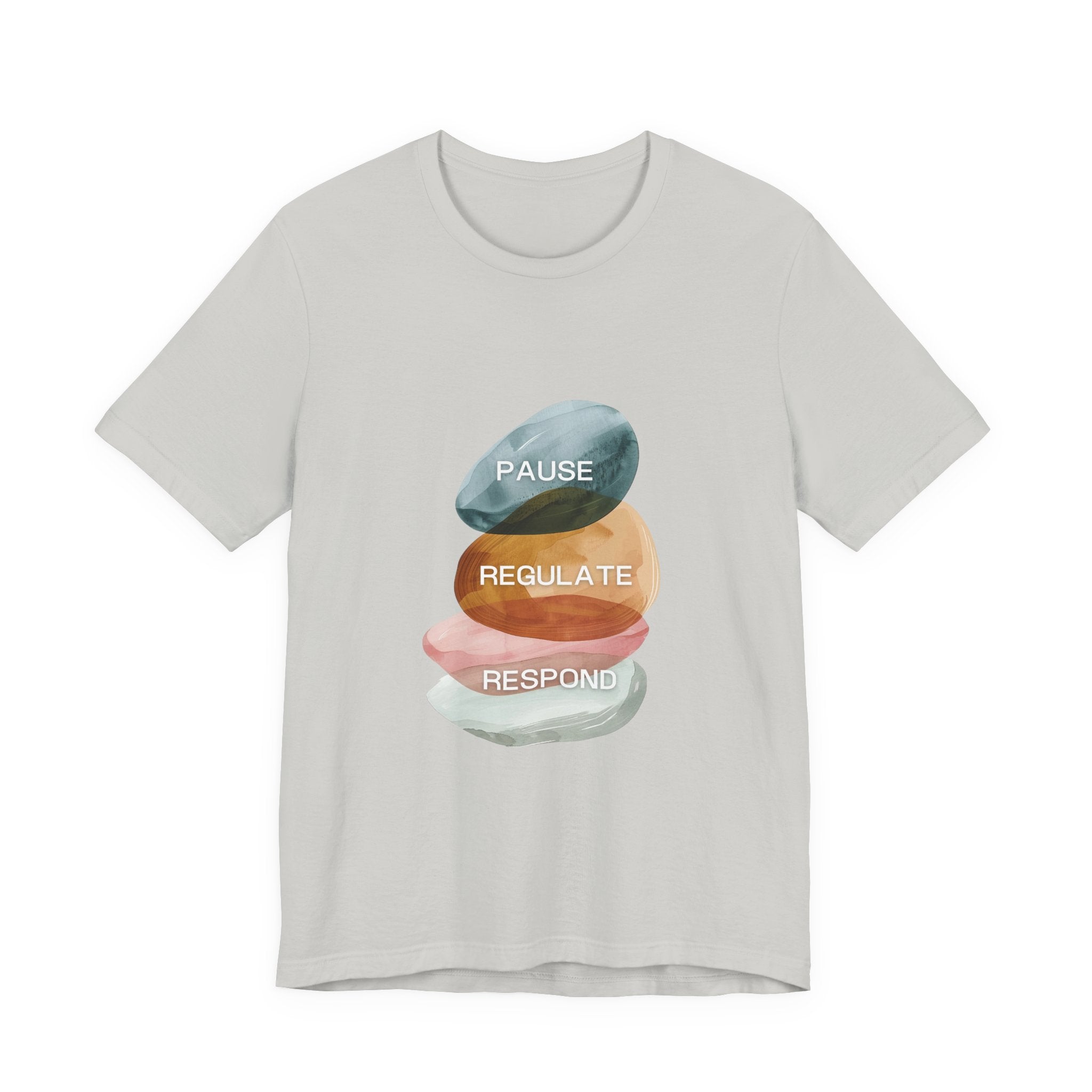 Pause Regulate Respond | Women's Motivational Graphic Vintage Women T-Shirt