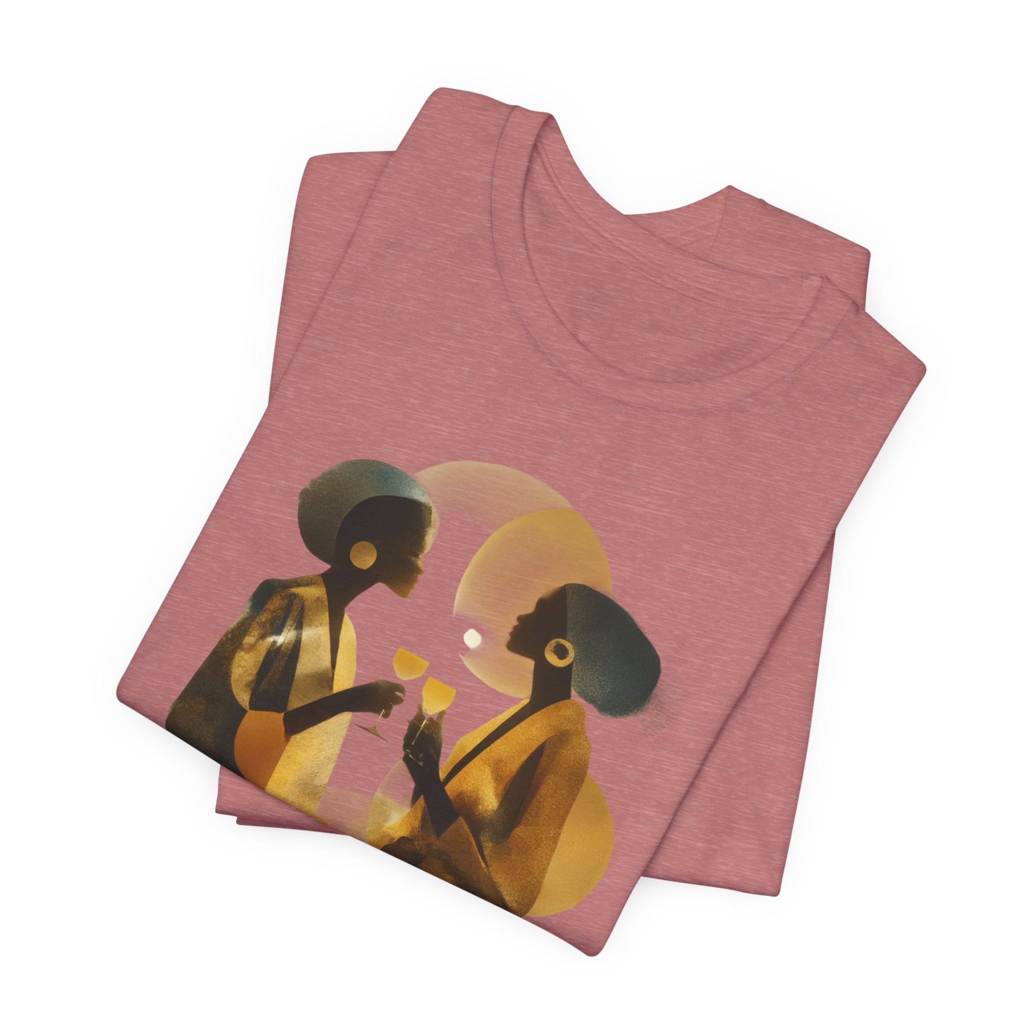 Powerful in Every Phase | Women's Motivational Graphic Vintage Women T-Shirt