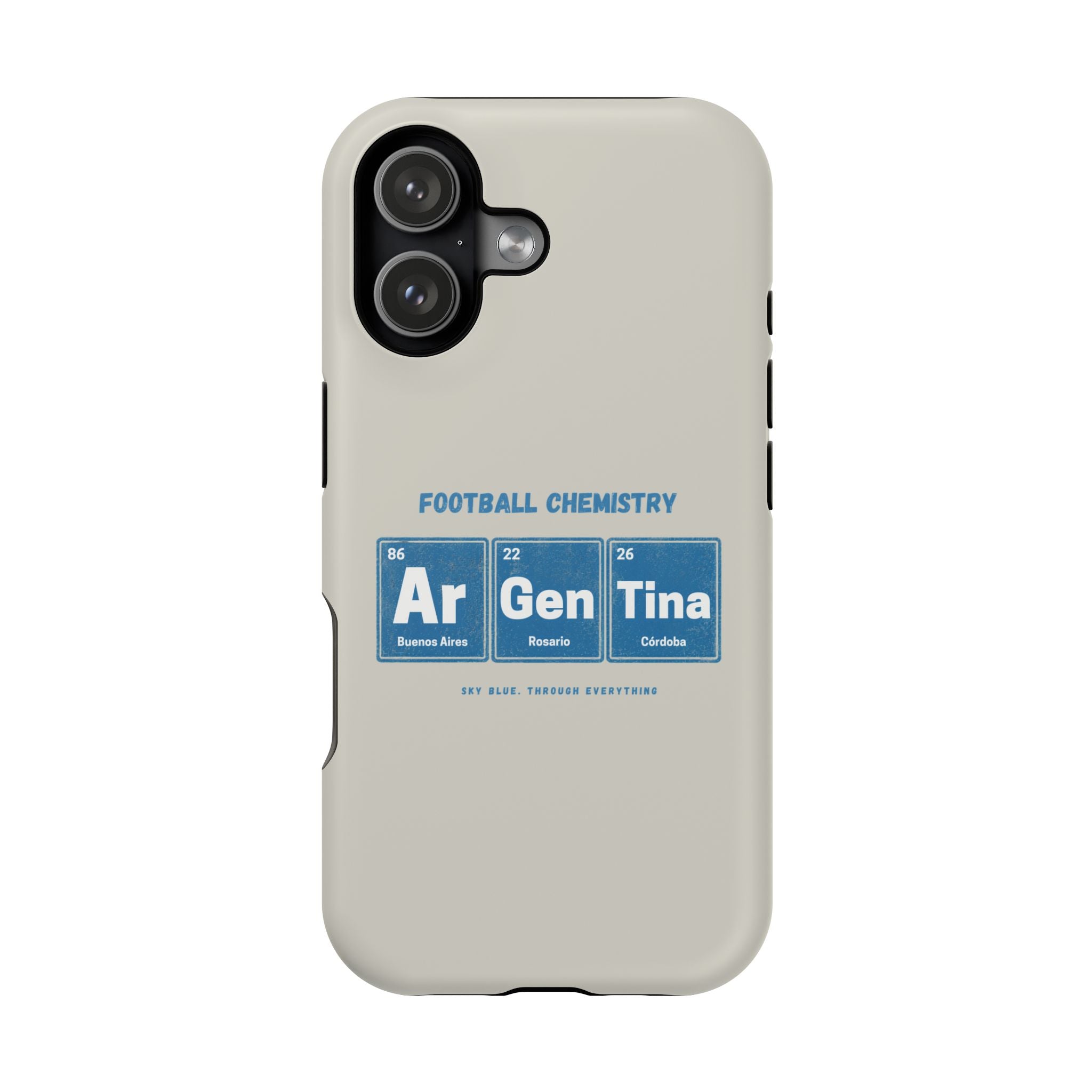 Argentina Football Phone Case | Born in blue and white.