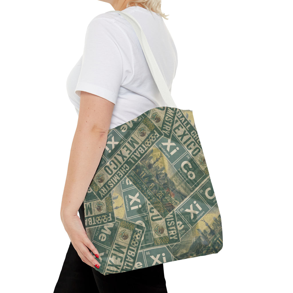Mexico Football Tote Bag | Green. Bonded loud.