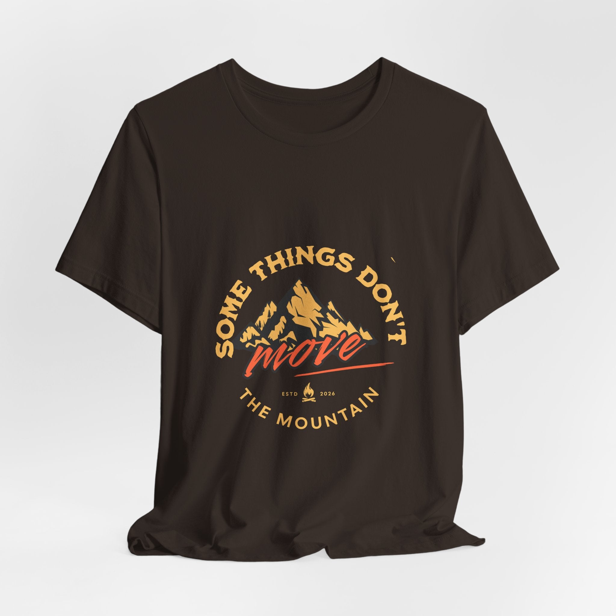 Some Things Don't Move | Men's Motivational Graphic The Nomad Anchor T-Shirt