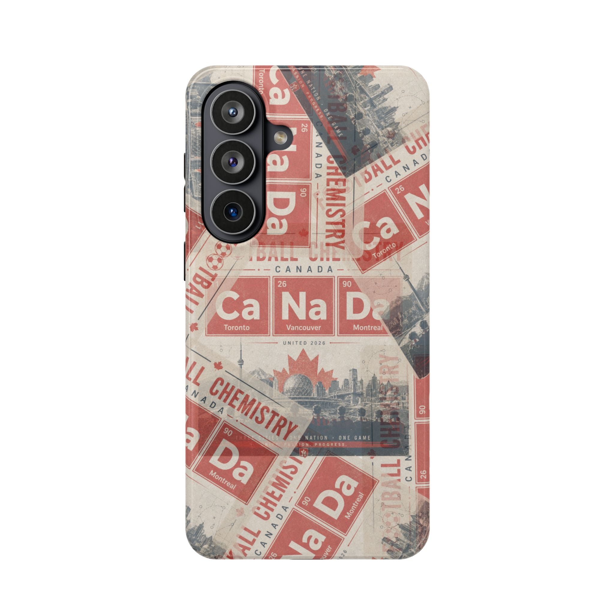 Canada Football Phone Case | Red. The base element.