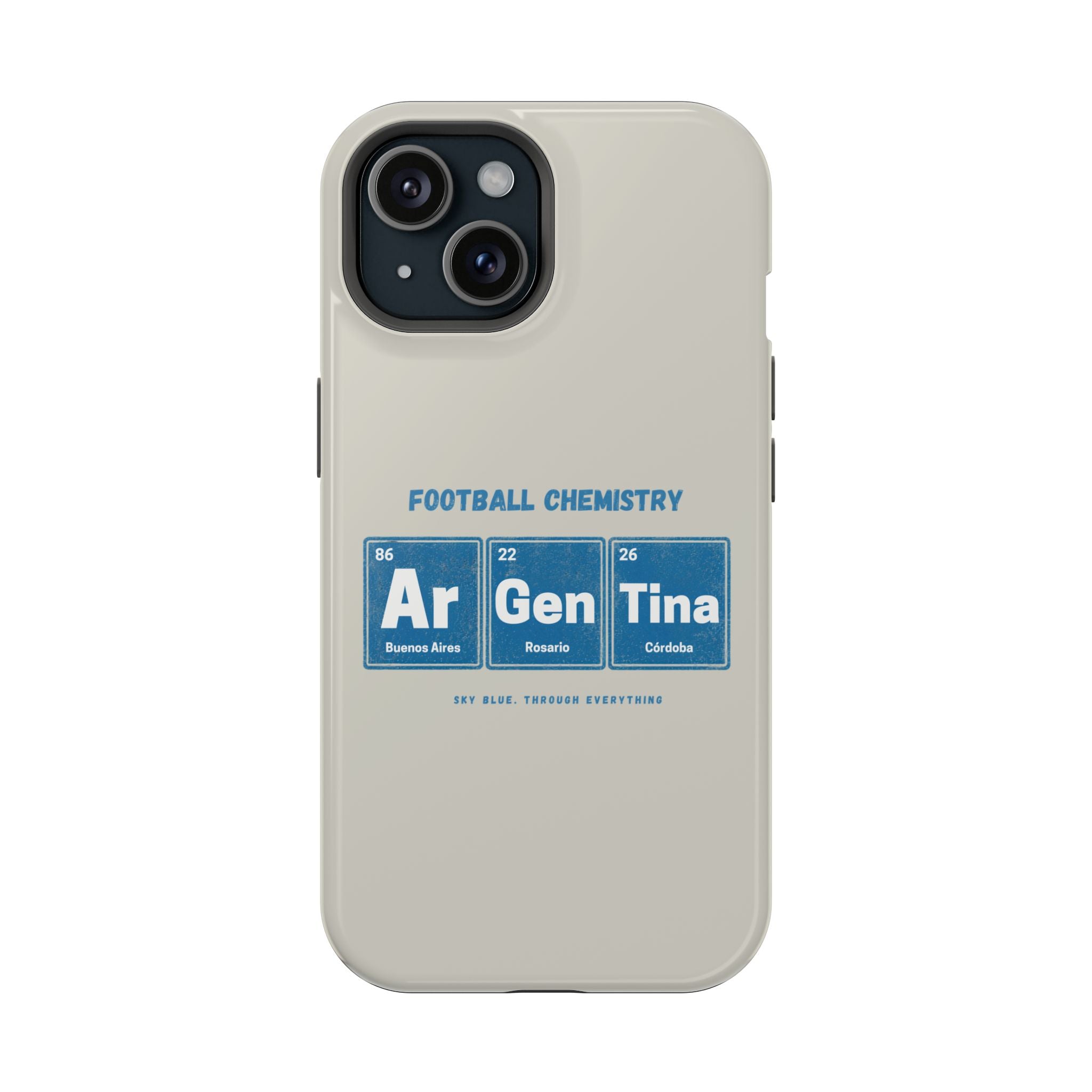 Argentina Football Phone Case | Born in blue and white.