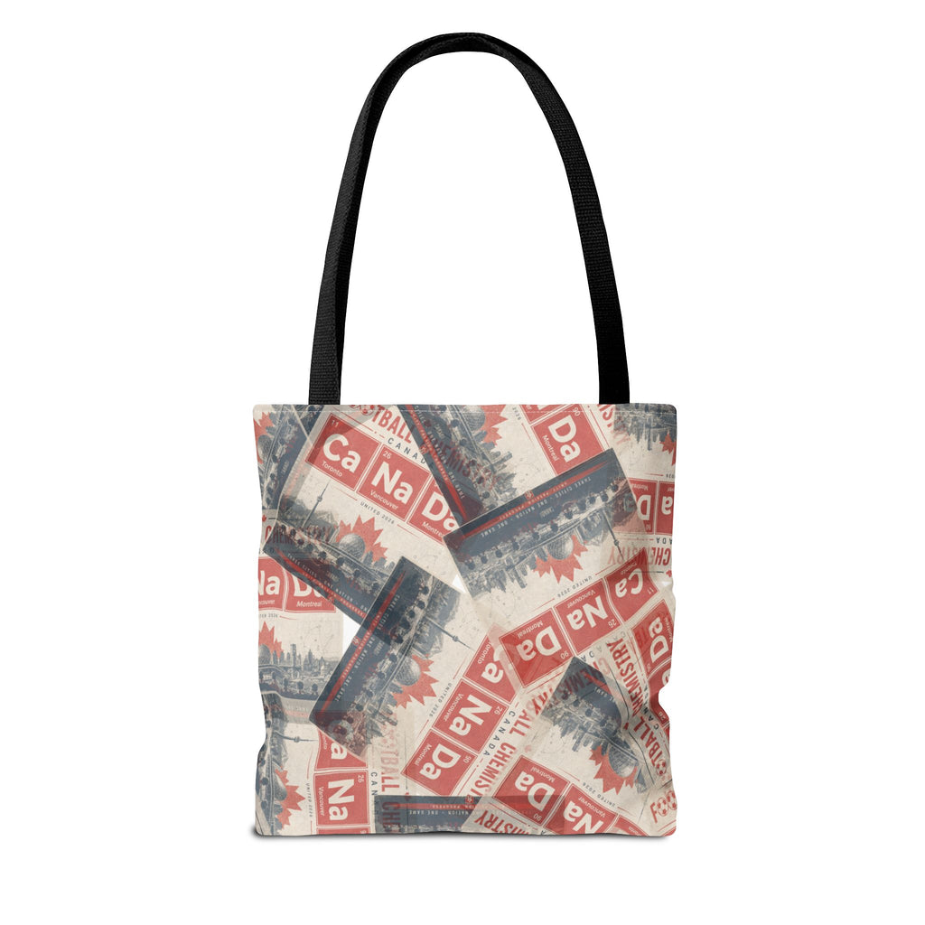 Canada Football Tote Bag | Red. The base element.