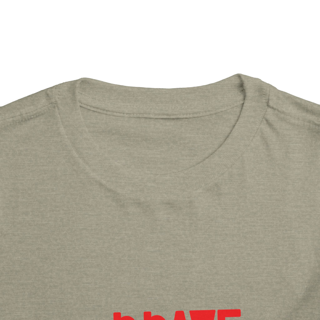 Be Brave Little One | Toddler Motivational Graphic Cute Colourful Lion T-Shirt