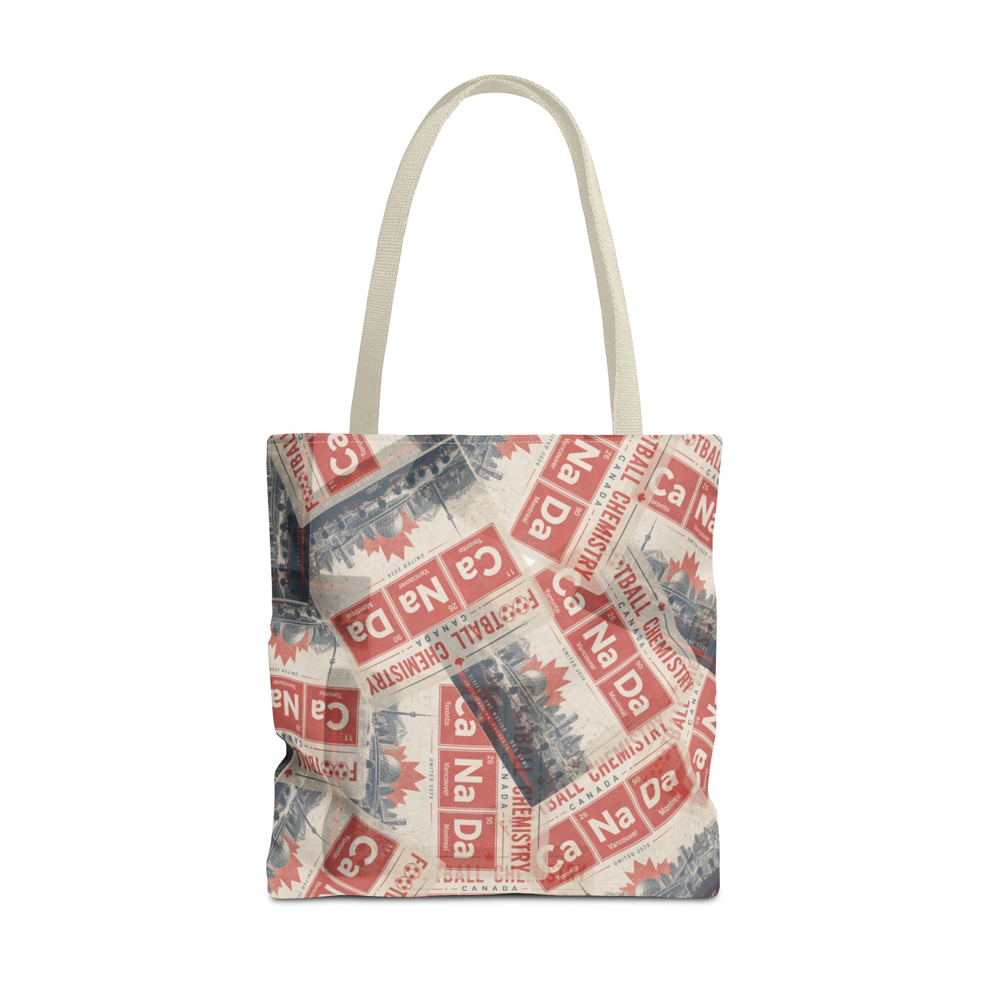 Canada Football Tote Bag | Red. The base element.