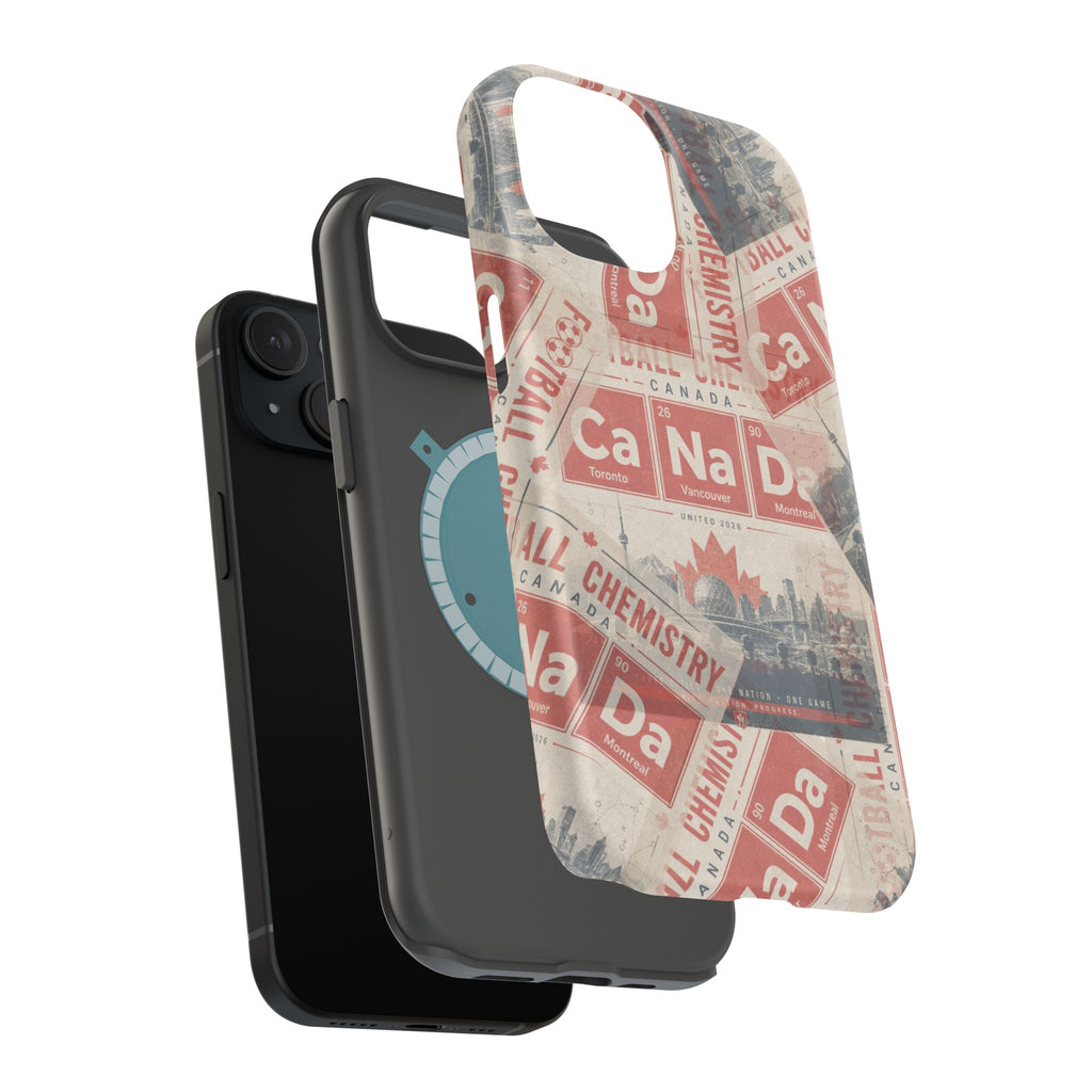 Canada Football Phone Case | Red. The base element.