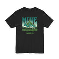 Some things don't move | Men's Motivational Graphic Momentum block T-Shirt