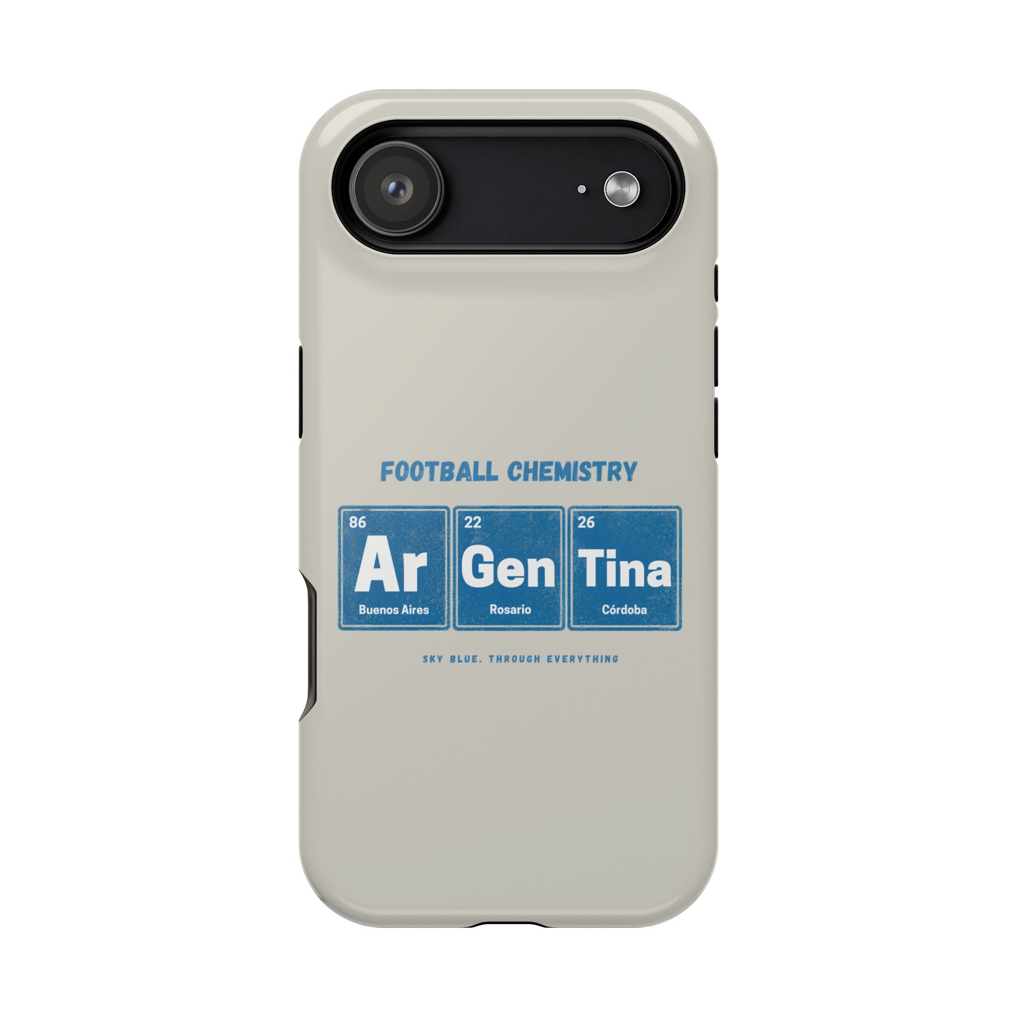 Argentina Football Phone Case | Born in blue and white.