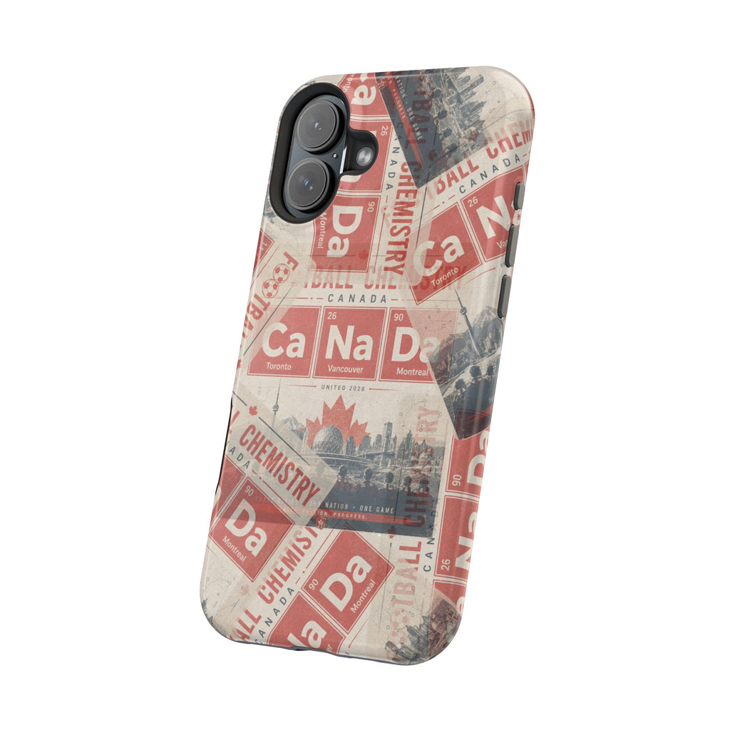 Canada Football Phone Case | Red. The base element.