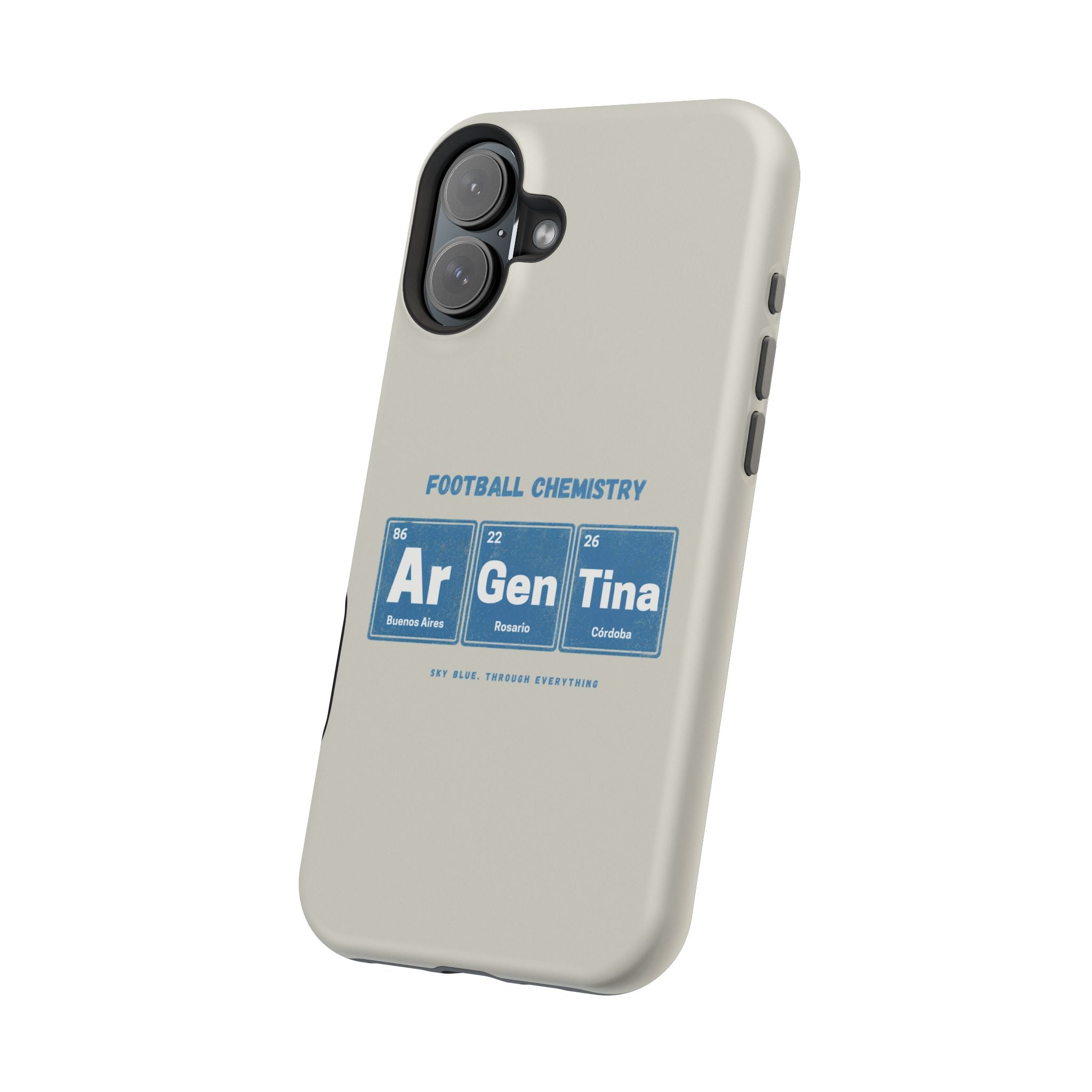 Argentina Football Phone Case | Born in blue and white.