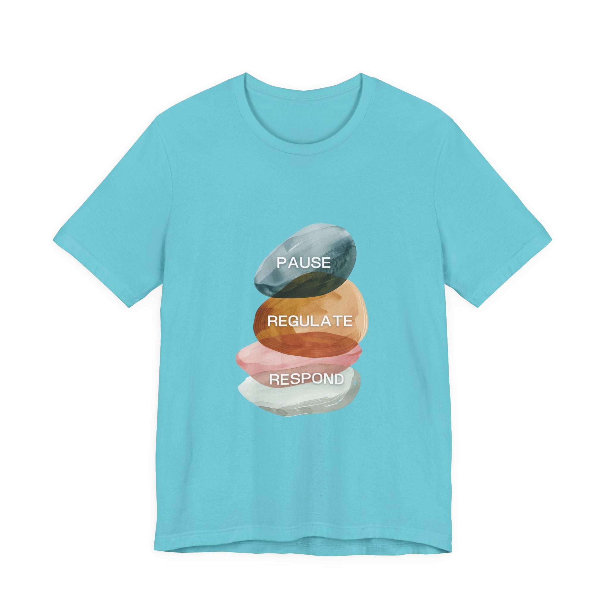 Pause Regulate Respond | Women's Motivational Graphic Vintage Women T-Shirt