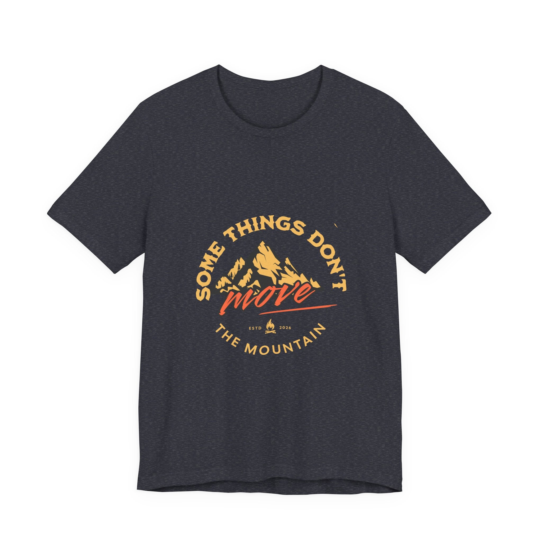 Some Things Don't Move | Men's Motivational Graphic The Nomad Anchor T-Shirt