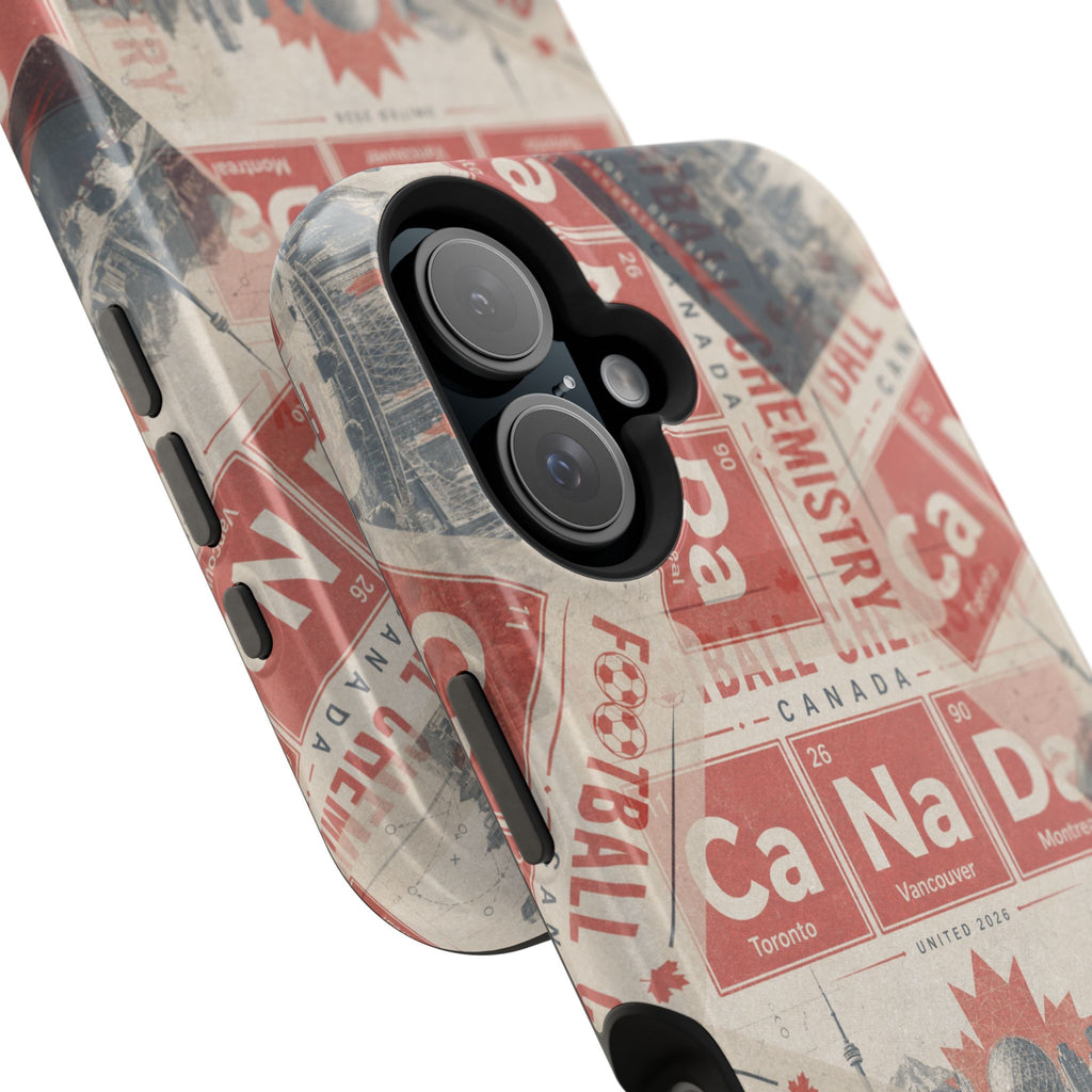 Canada Football Phone Case | Red. The base element.