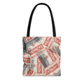 Canada Football Tote Bag | Red. The base element.