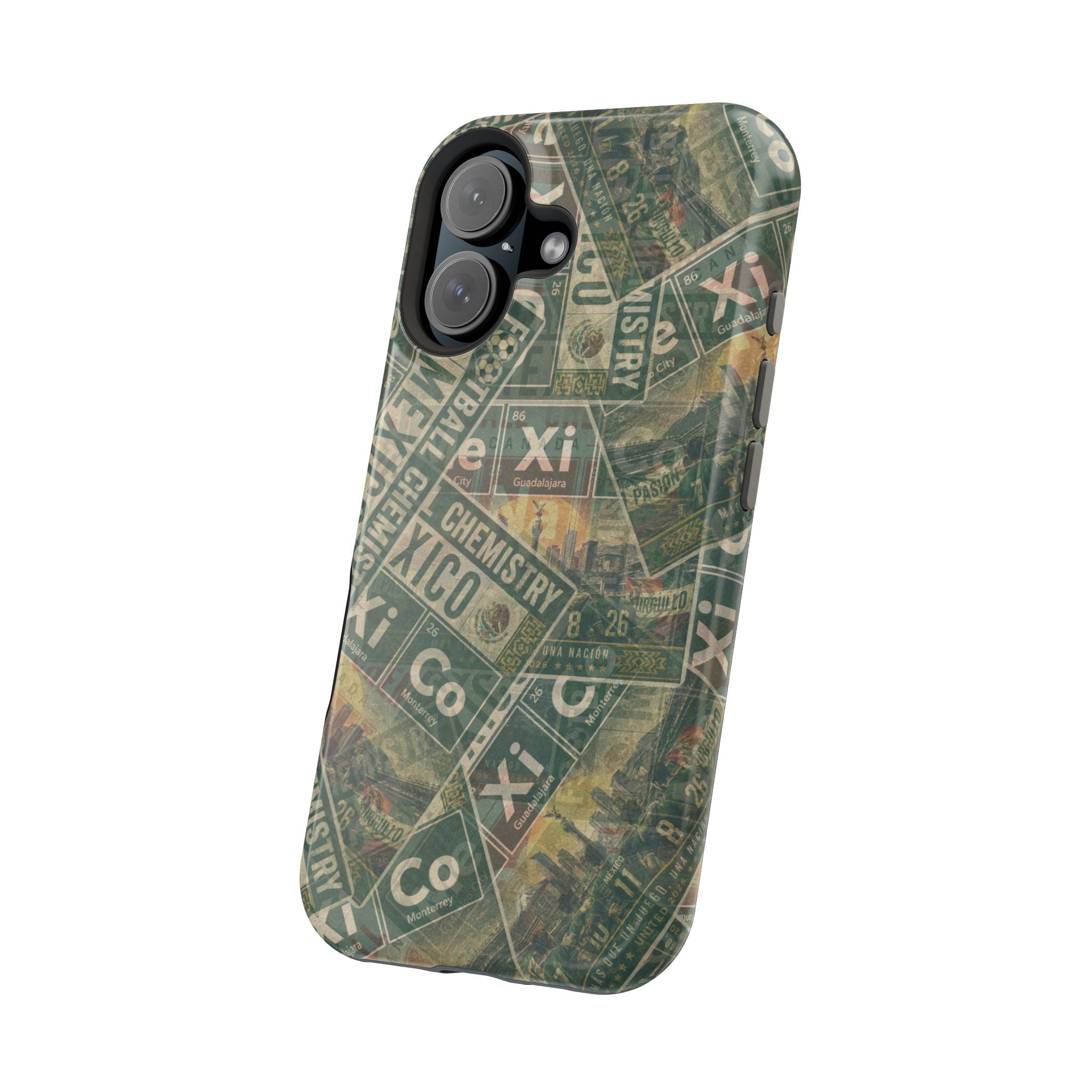 Mexico Football Phone Case | Green. Bonded loud.