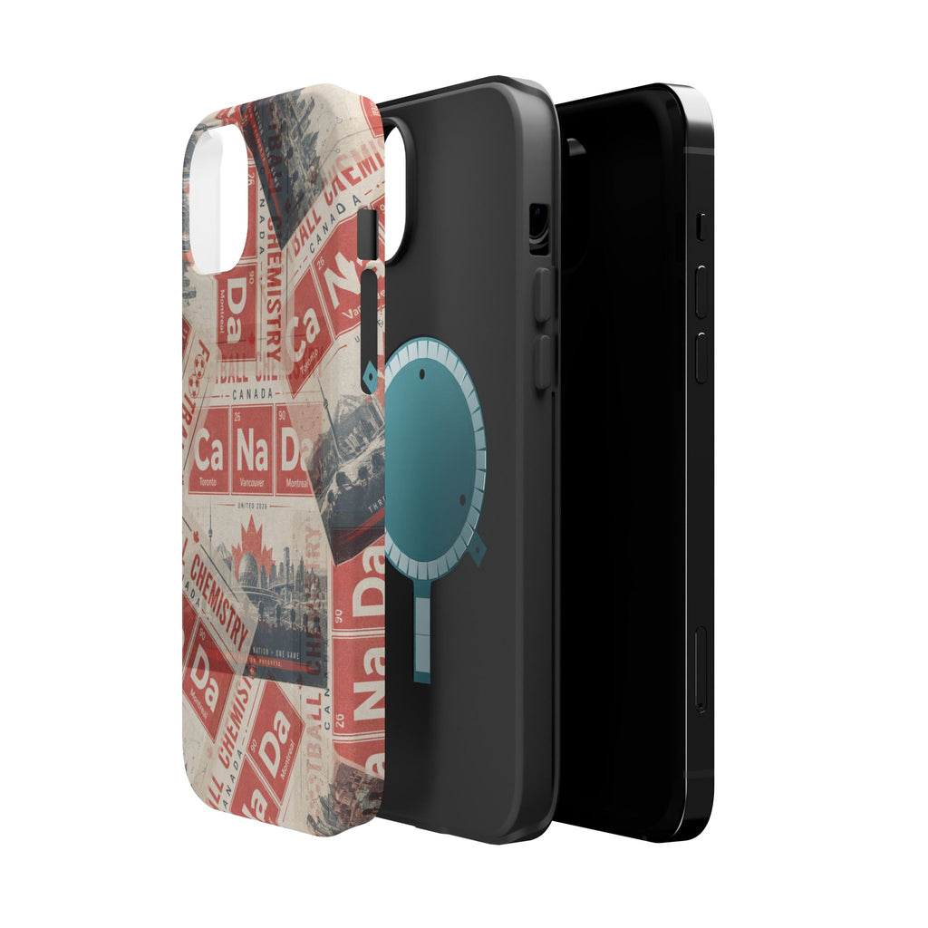Canada Football Phone Case | Red. The base element.