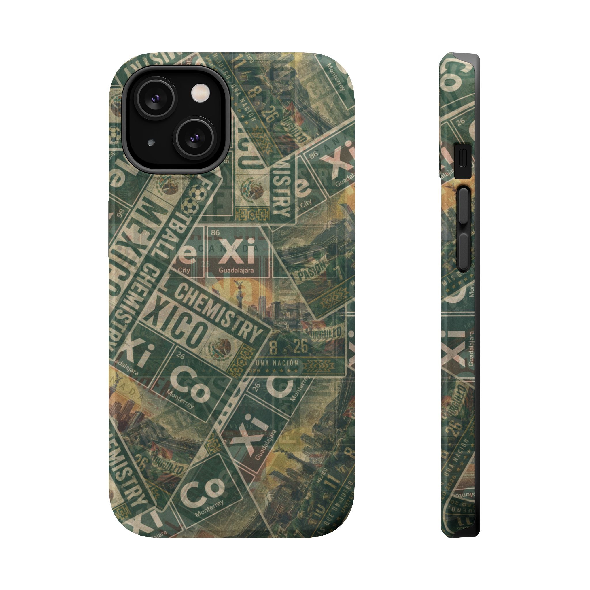 Mexico Football Phone Case | Green. Bonded loud.