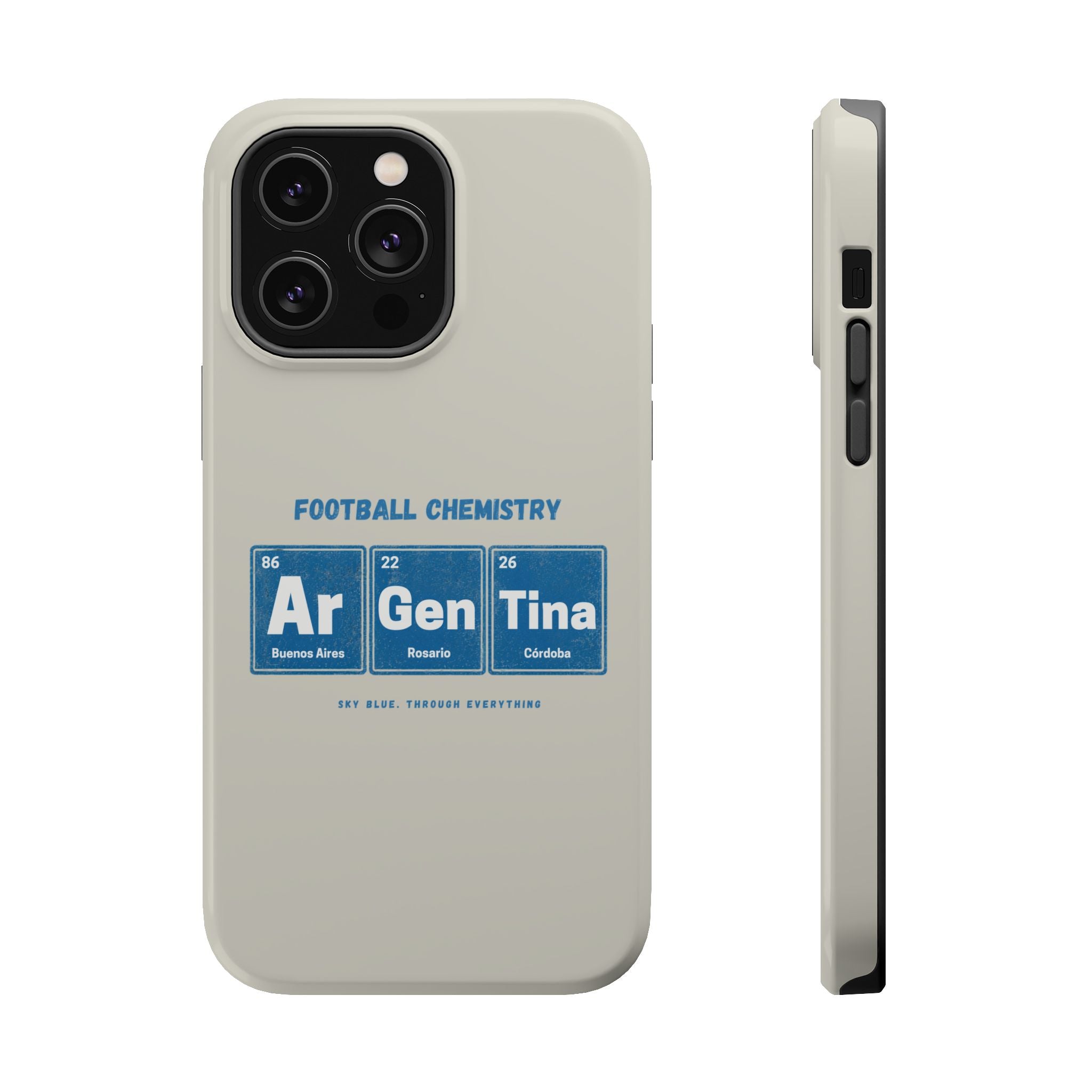 Argentina Football Phone Case | Born in blue and white.