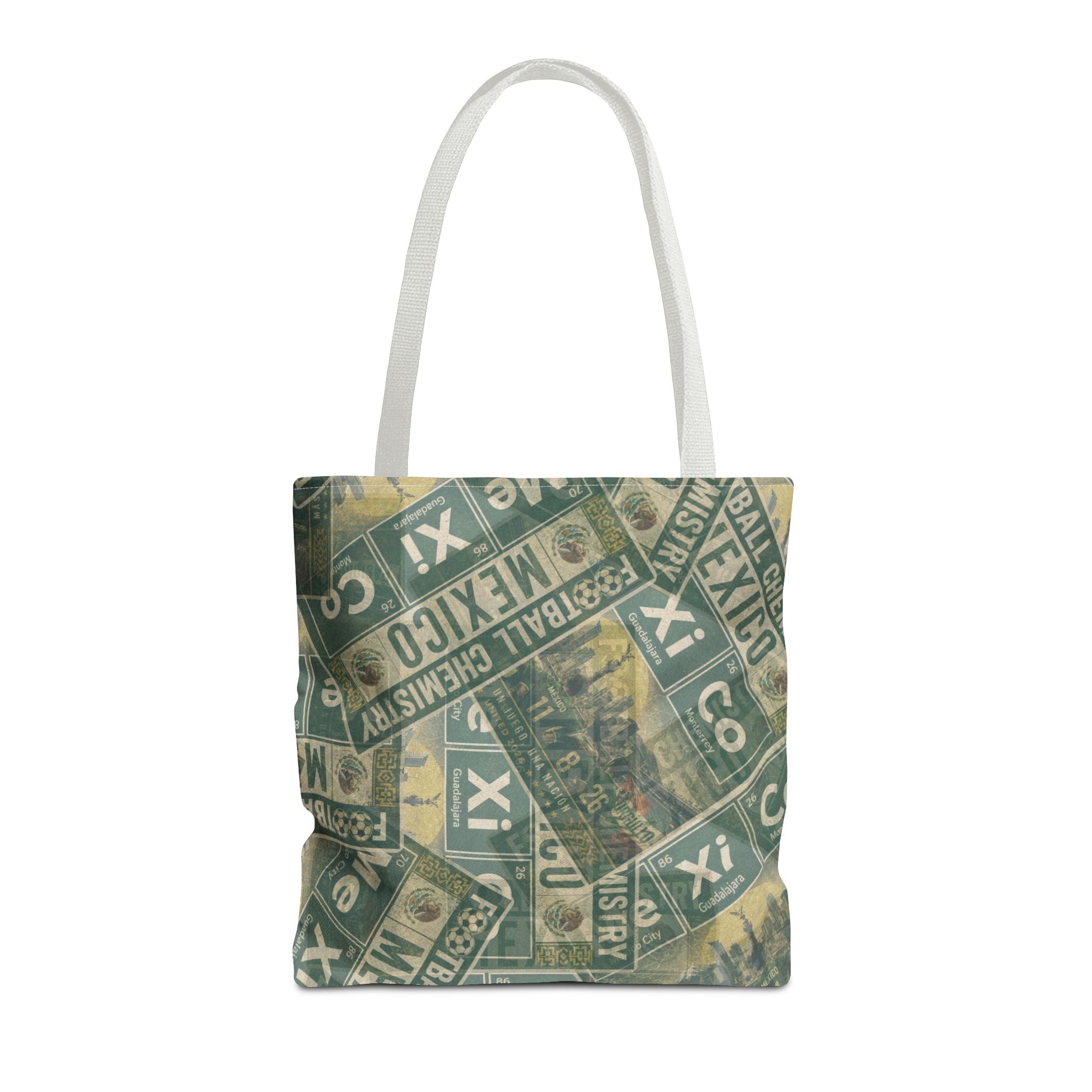 Mexico Football Tote Bag | Green. Bonded loud.