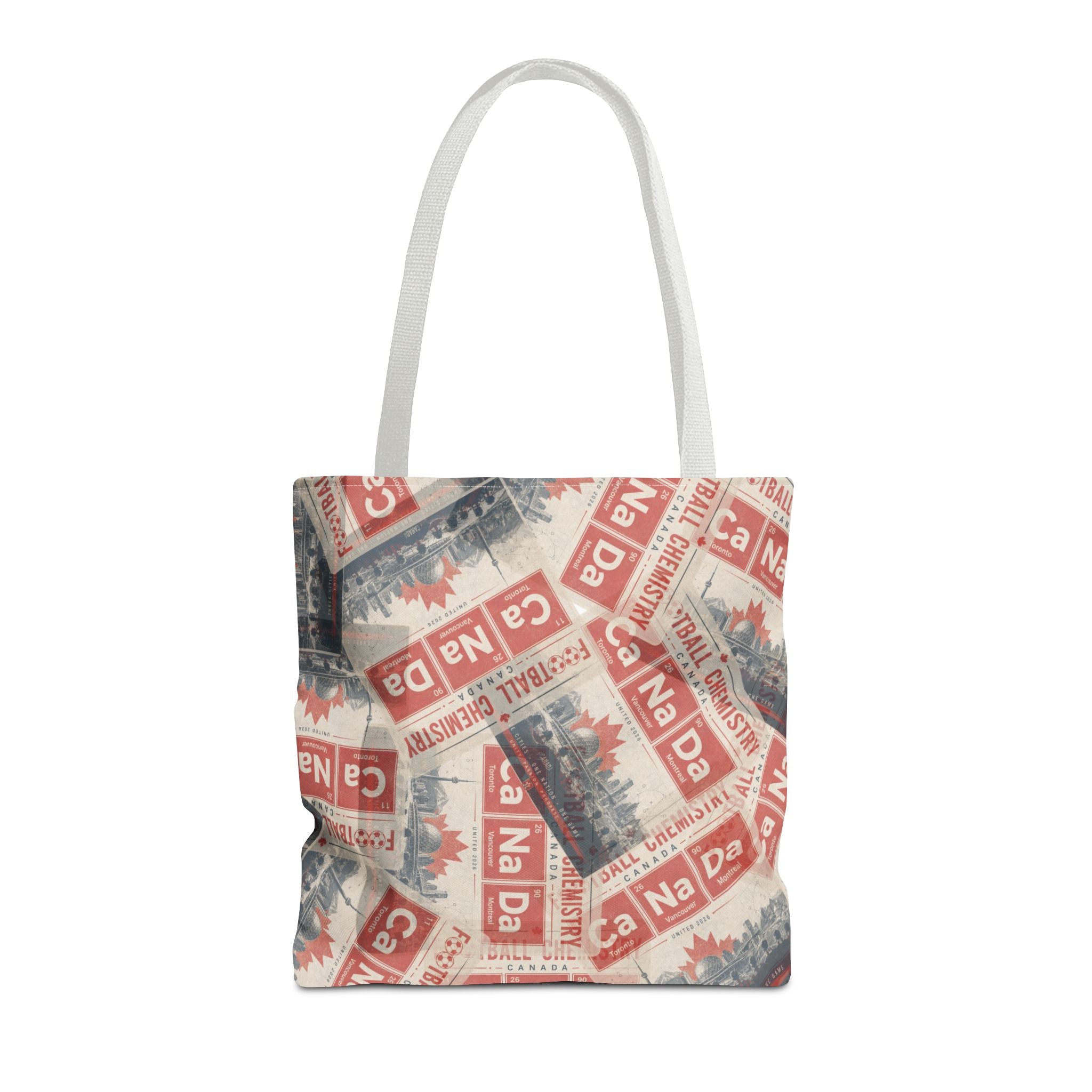 Canada Football Tote Bag | Red. The base element.