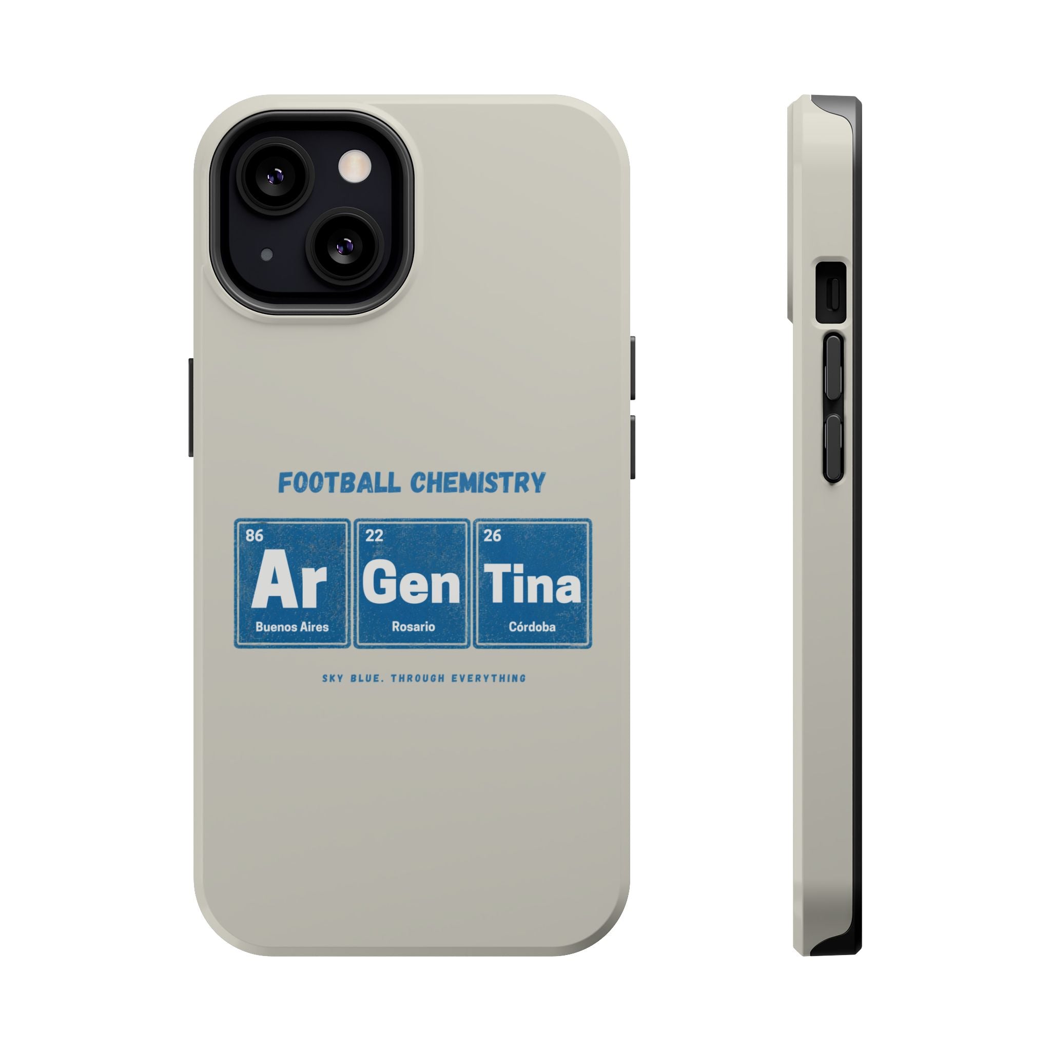 Argentina Football Phone Case | Born in blue and white.