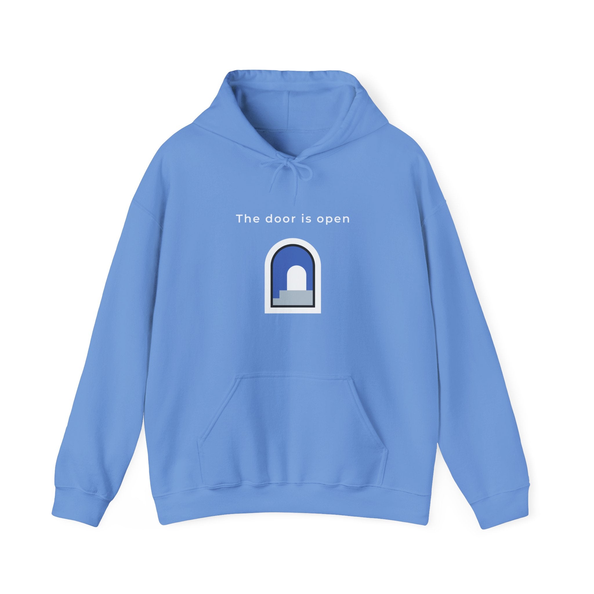 The Door Is Open | Men's Motivational Graphic Door Hoodie