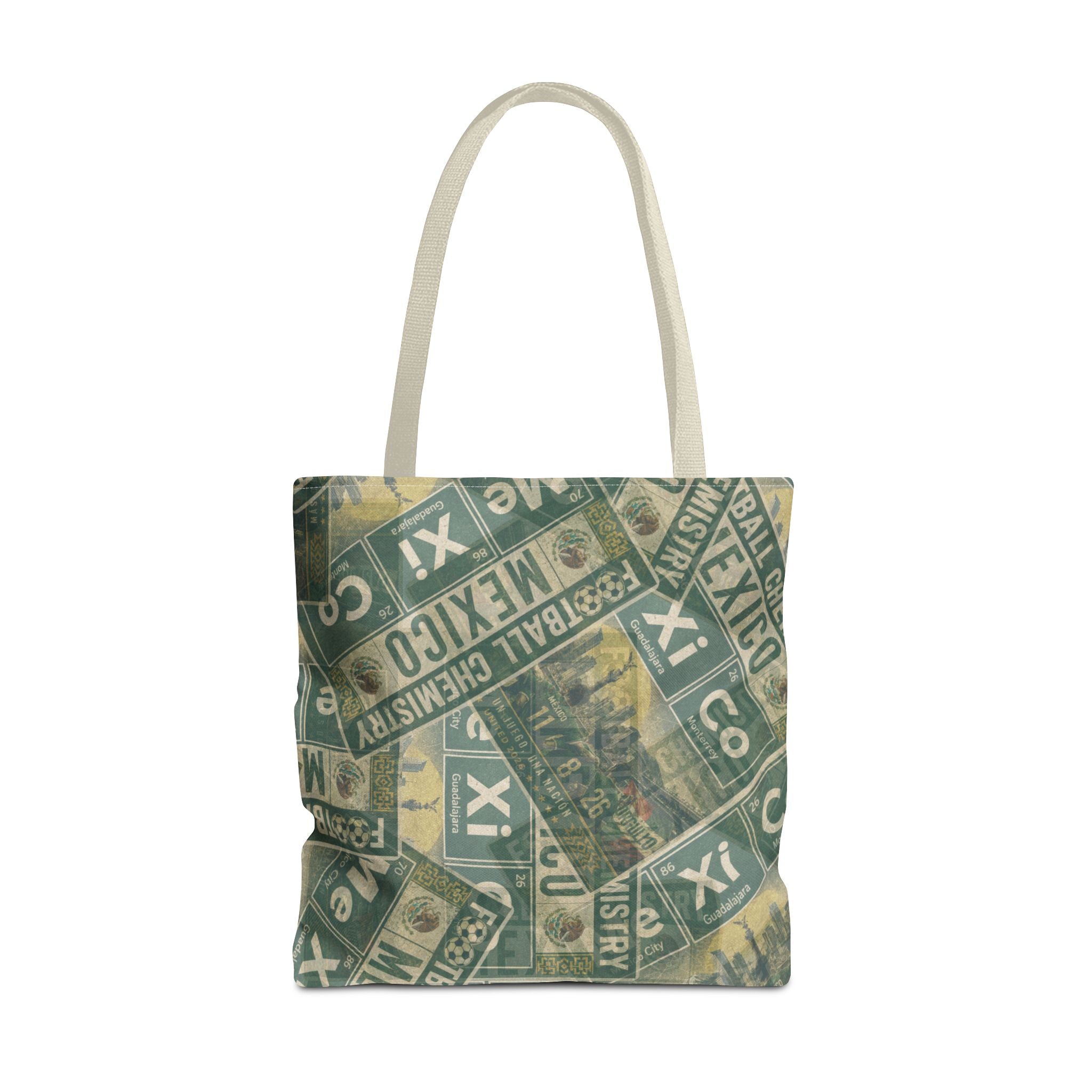 Mexico Football Tote Bag | Green. Bonded loud.